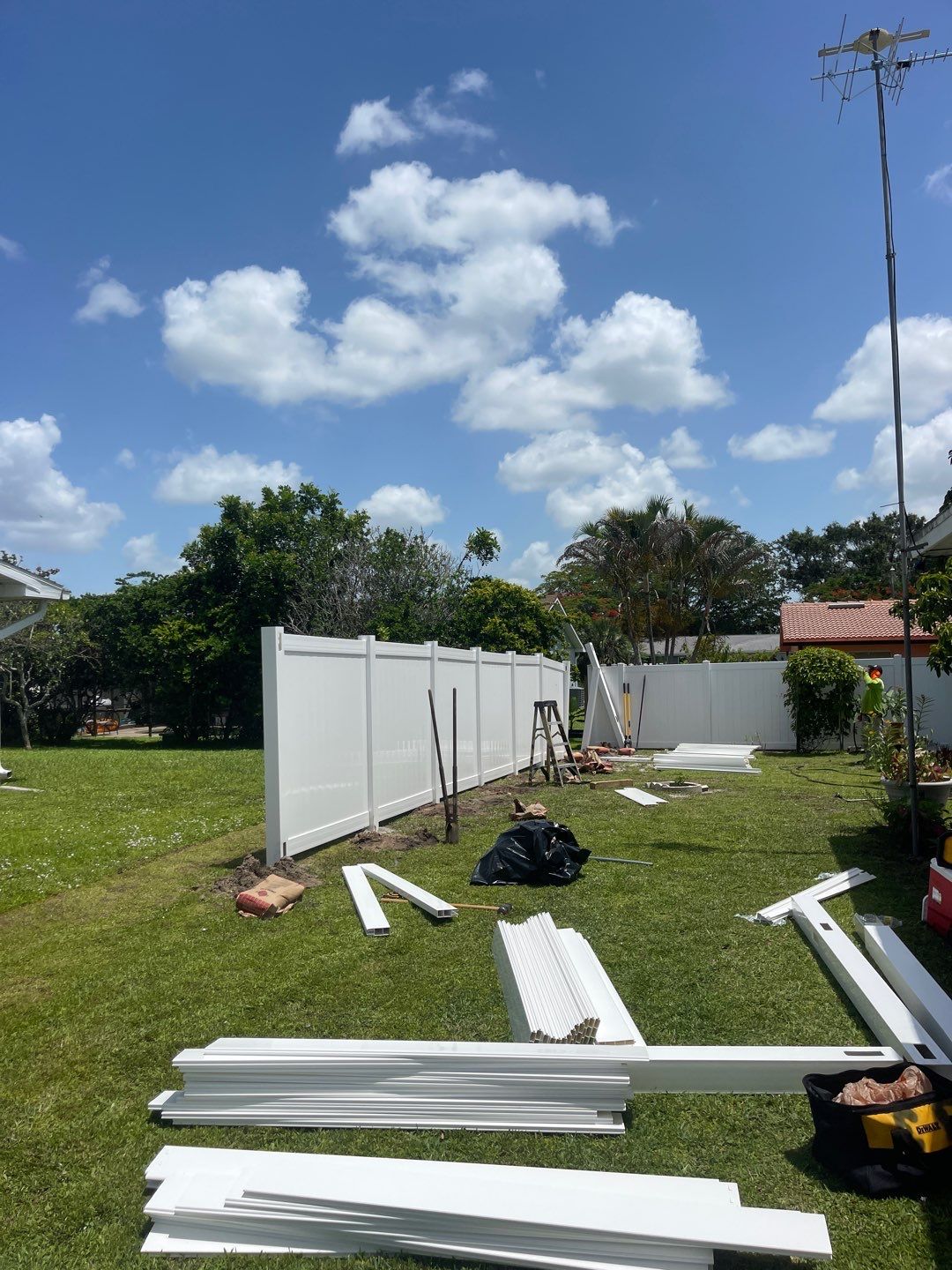 North Port, FL 6ft. White Vinyl Privacy Fence by Asap fence and gates, LLC