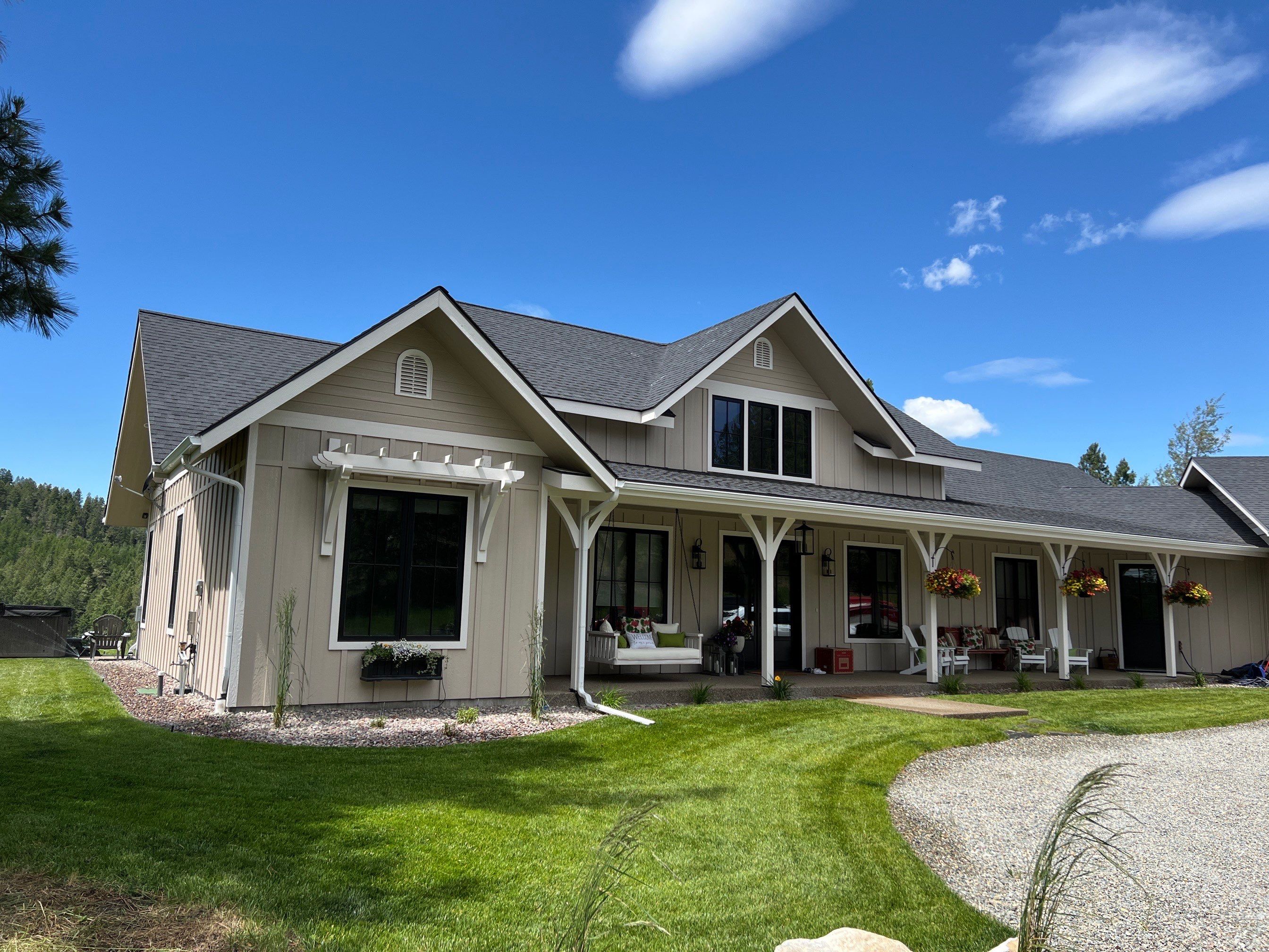 GAF Timberline HDZ - Charcoal - Kalispell, MT  by Montana Roofing Solutions