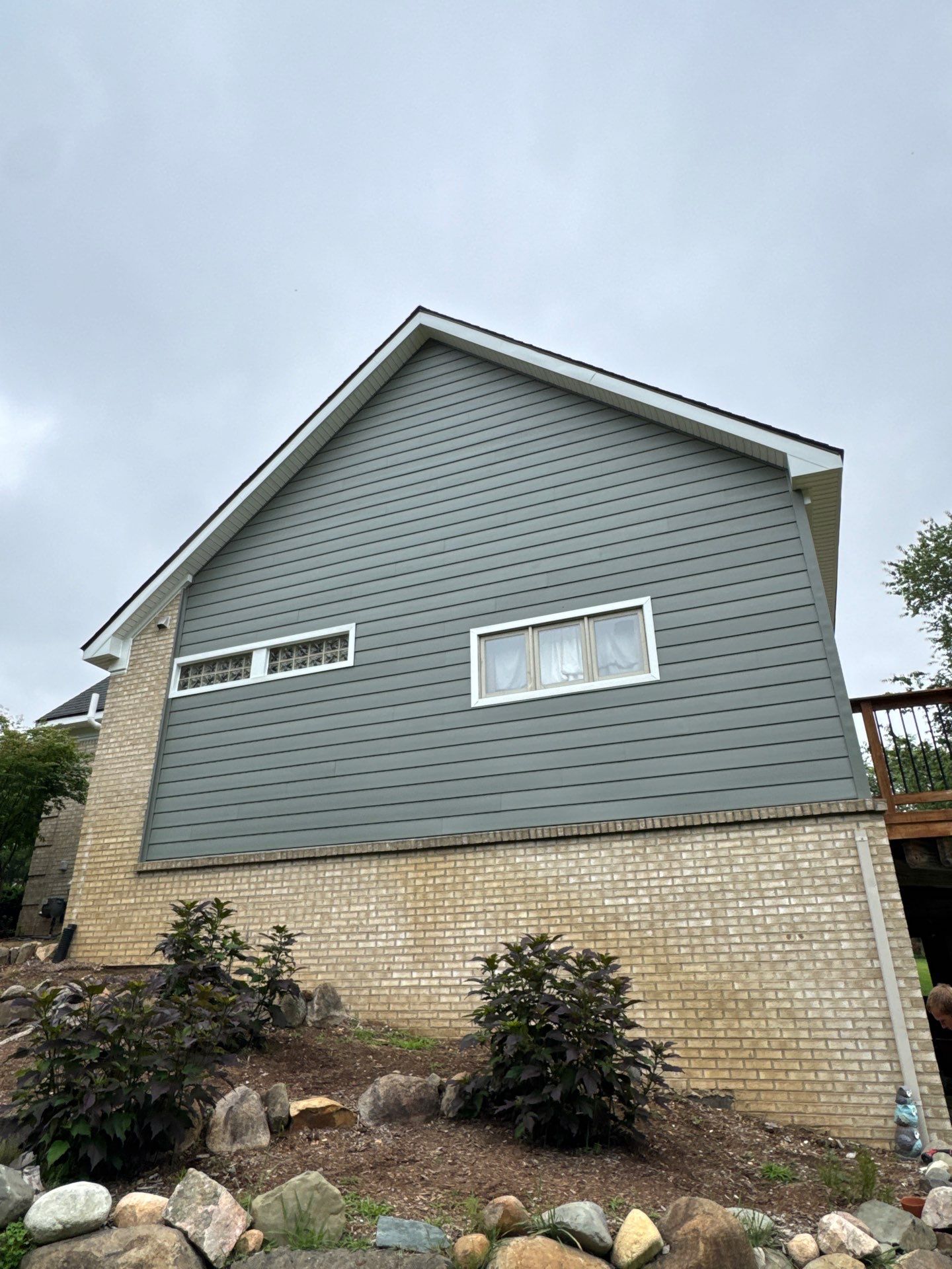 Siding Replacement using Alside Mountain Fern by 180 Contractors
