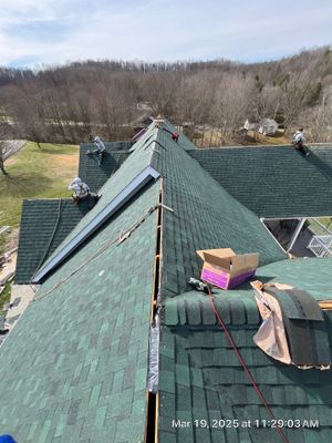 Residential Roofing Installation using Certainteed Landmark Pro Shingles