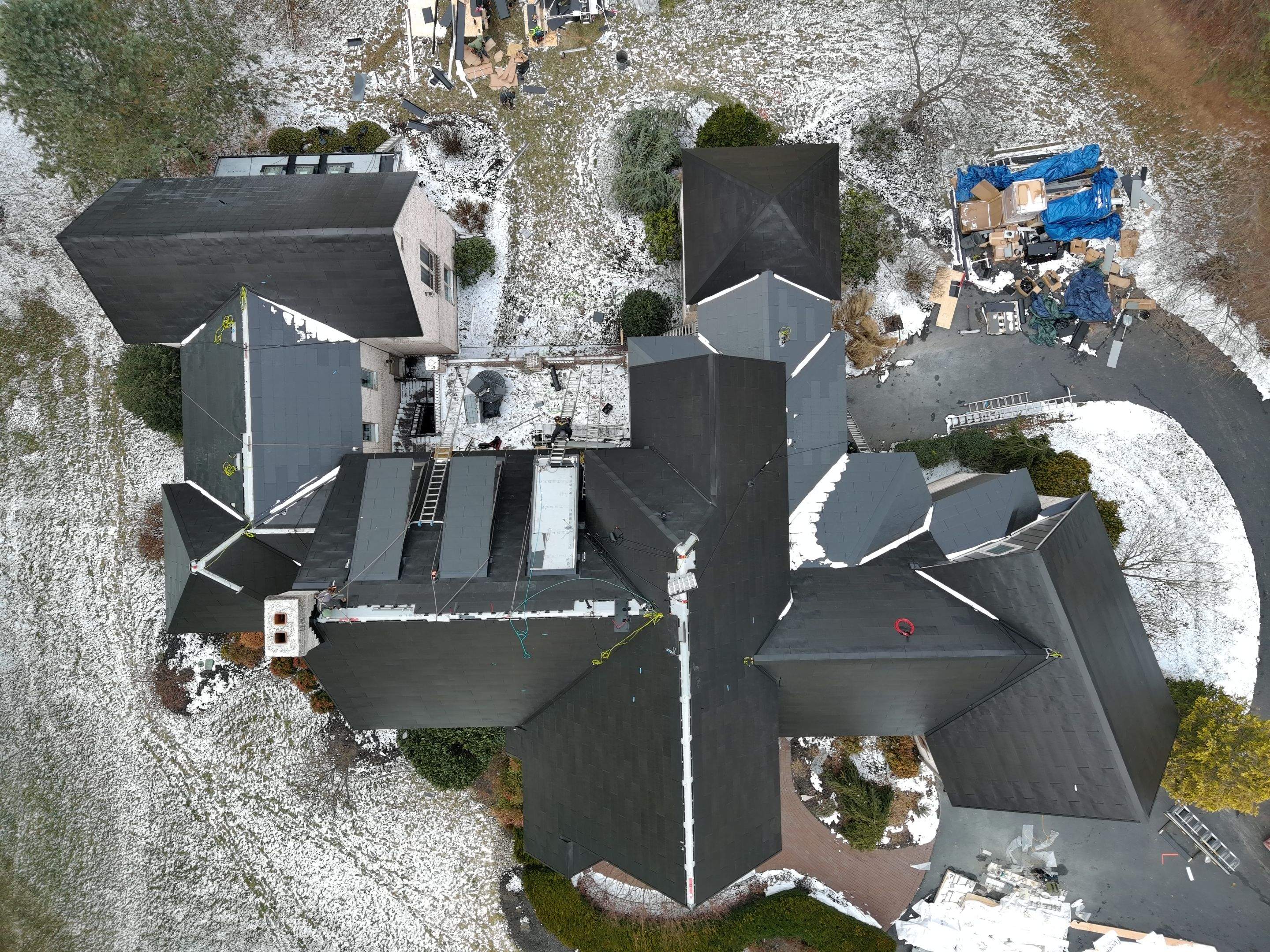 Tesla Solar Roof + Powerwall 3 Installation | York, PA by American Home Contractors