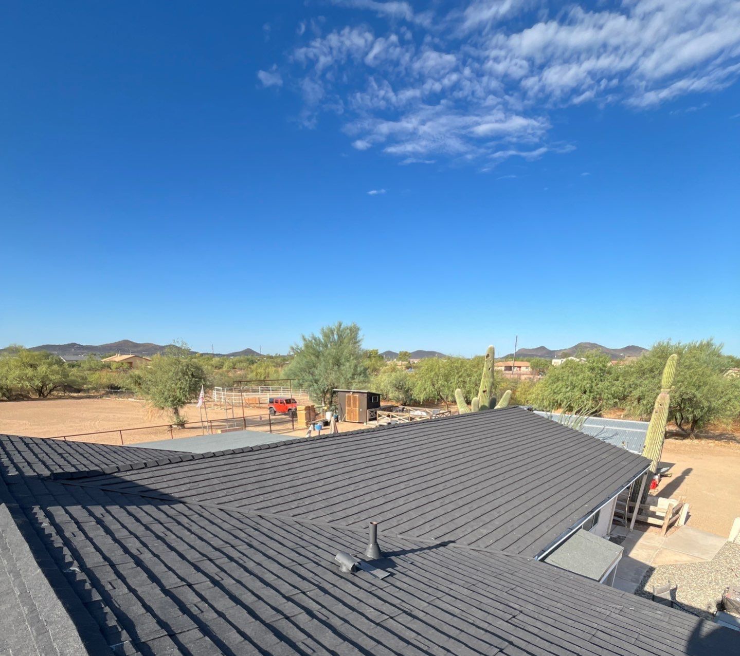 Graphite Stone Coated Steel by Reimagine Roofing