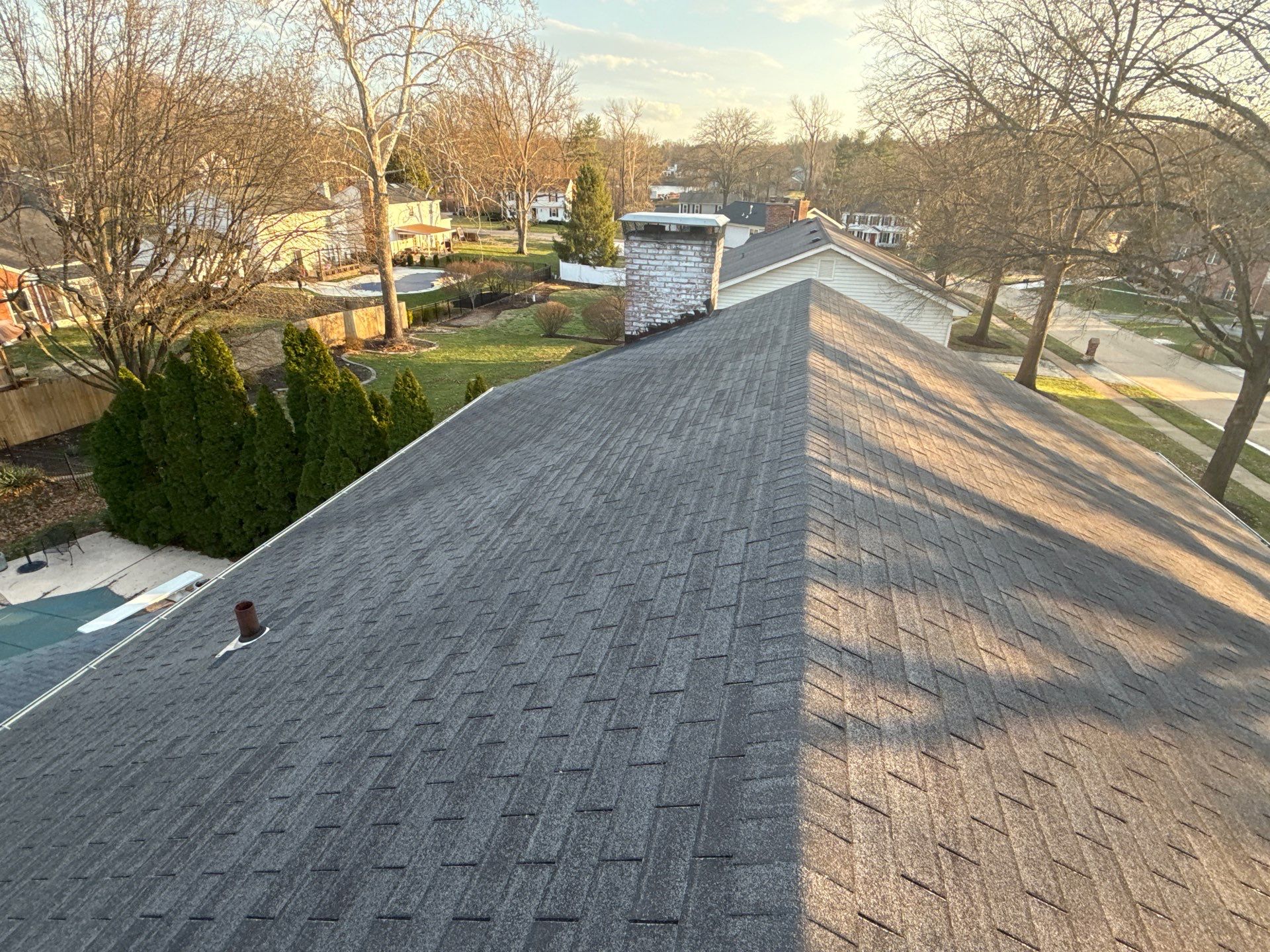 Roof Inspection in Ballwin by Midwest Construction Group LLC