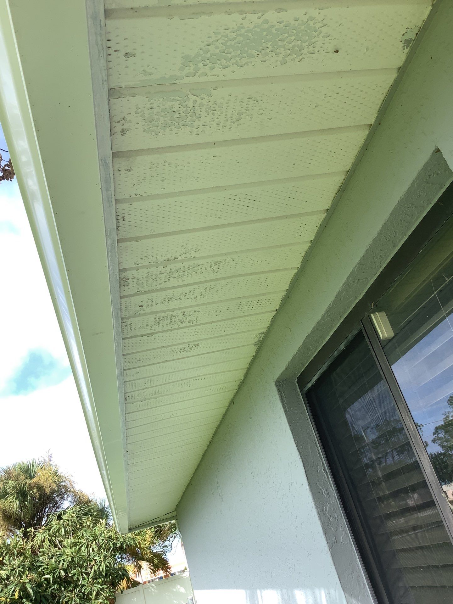 New Gutter System with Splash Guards in Cape Coral FL by Gutter Professors