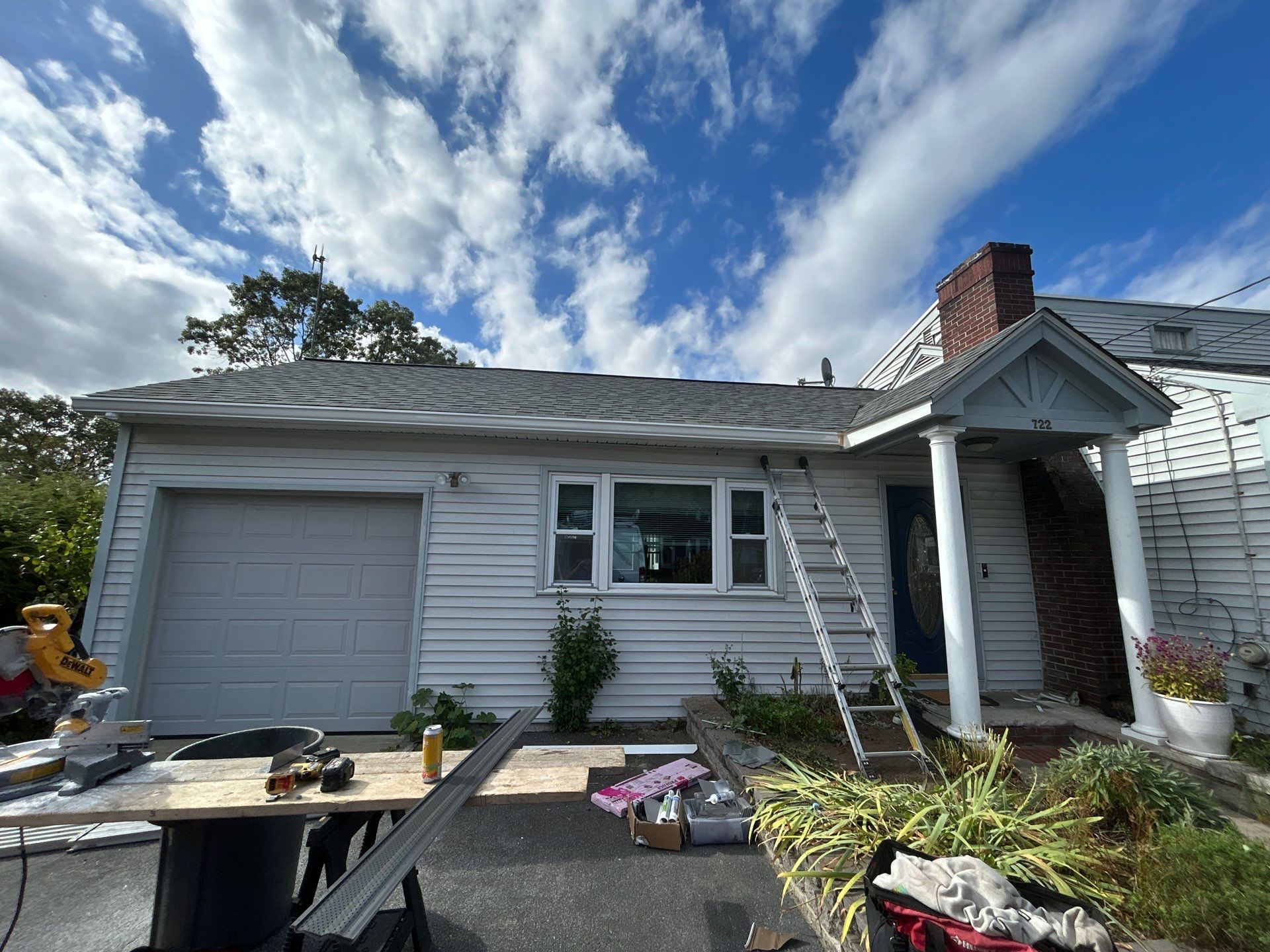 Full Roof Replacement & EPDM Integration | Tewksbury, MA by Mighty Dog Roofing of Greater Middlesex County