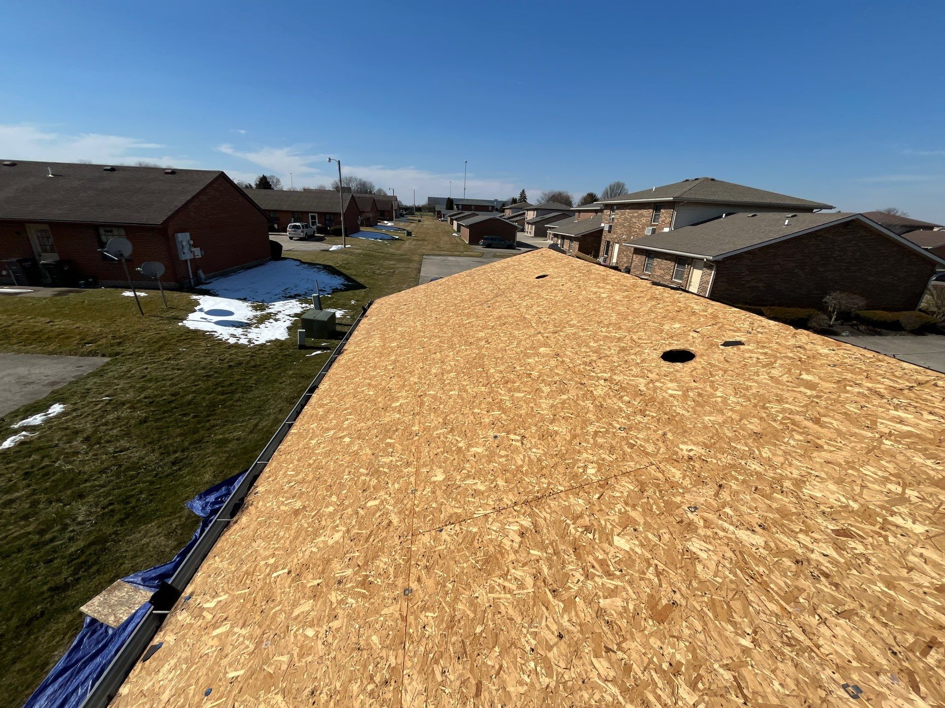 Residential Roofing Installation using GAF Timberline HDZ Weathered Wood by Nitro Roofing and Construction