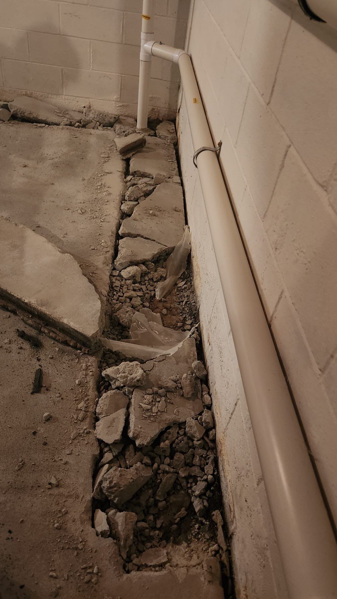 Interior French Drain in Mountain Lakes, NJ by Pure Service Pro, LLC 