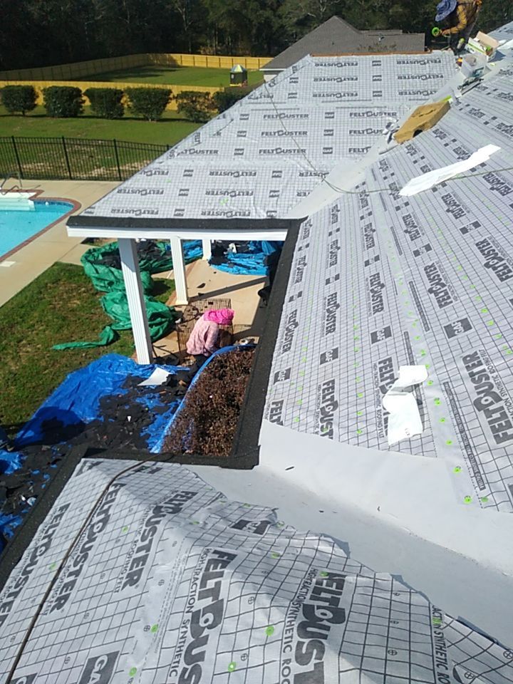 Residential Roofing Installation using Roof Replacement by American Roofing & Construction LLC