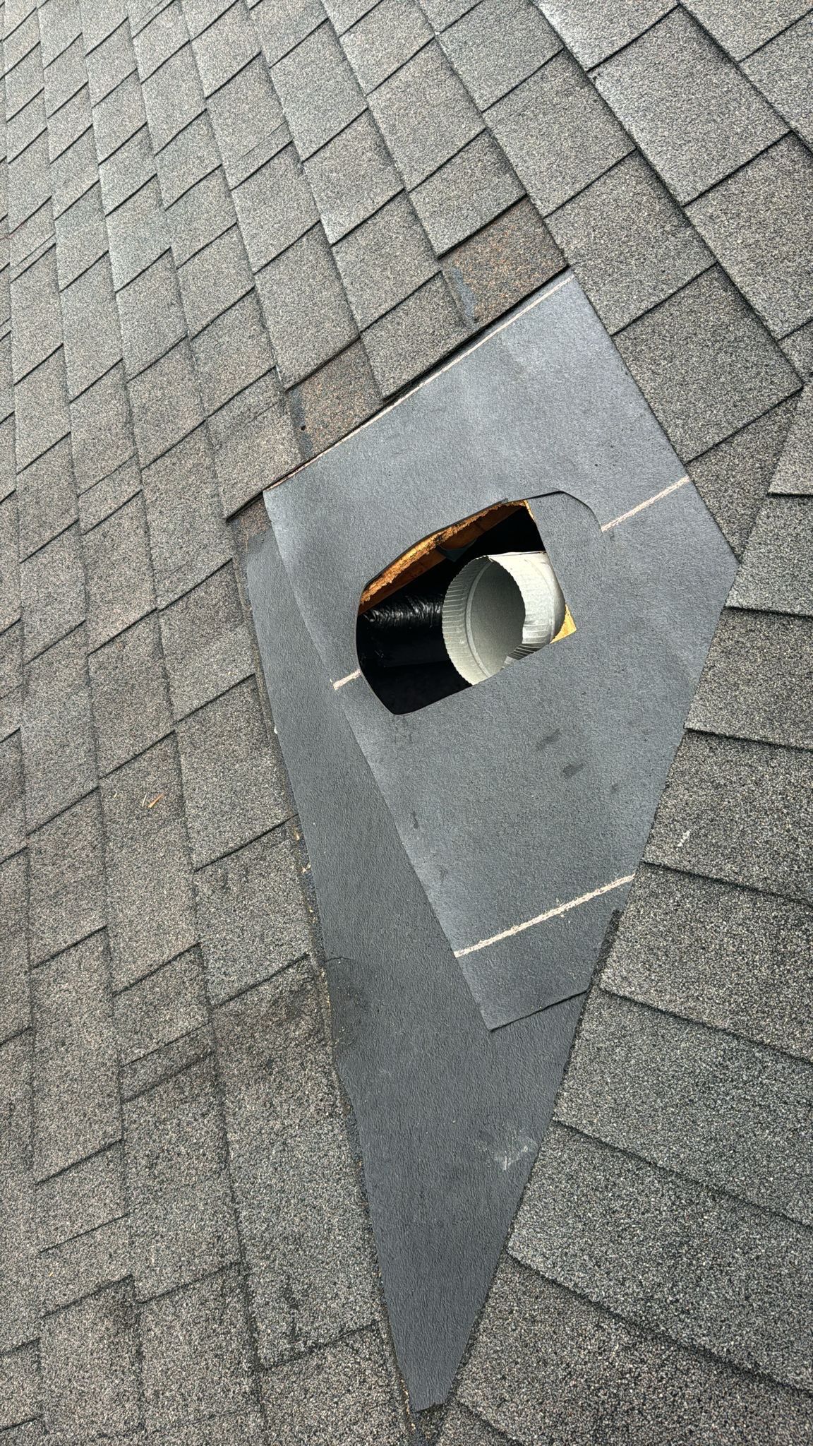 Hail Damage using Owen's Corning Duration (Lifetime) Shingles by Roof Repair Company