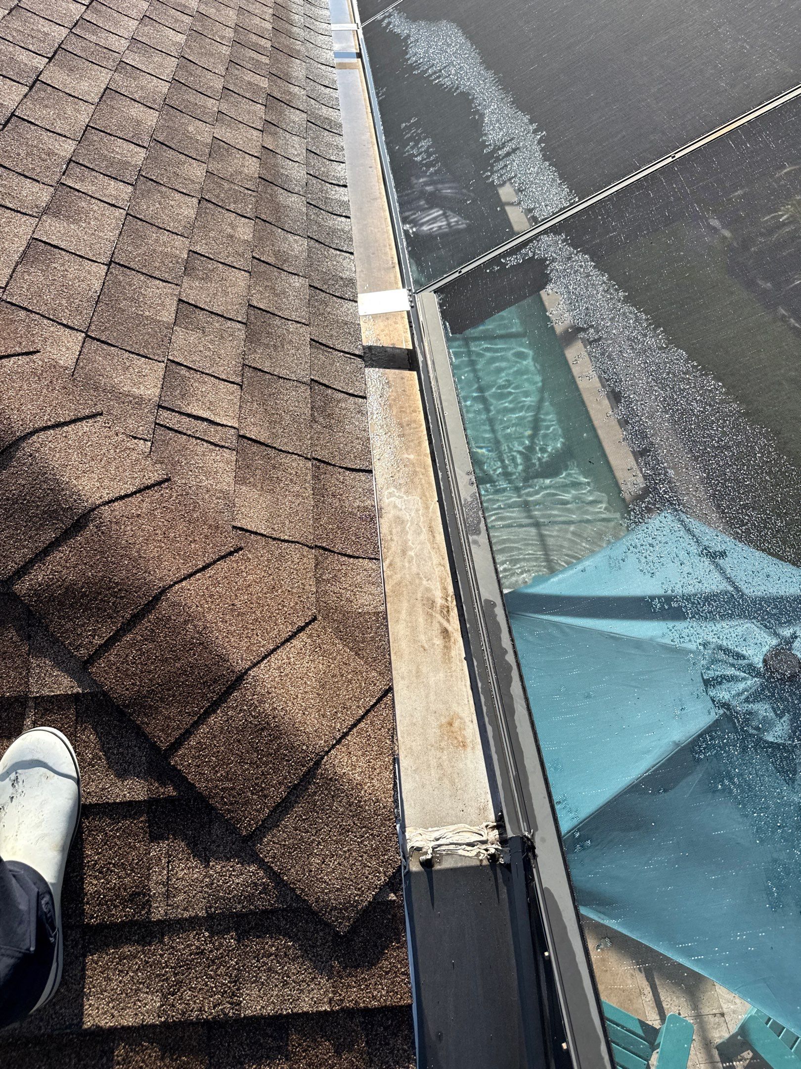 Gutter Cleaning Project – Oakley Place Community, Ellenton, FL by Sunshine AquaWash