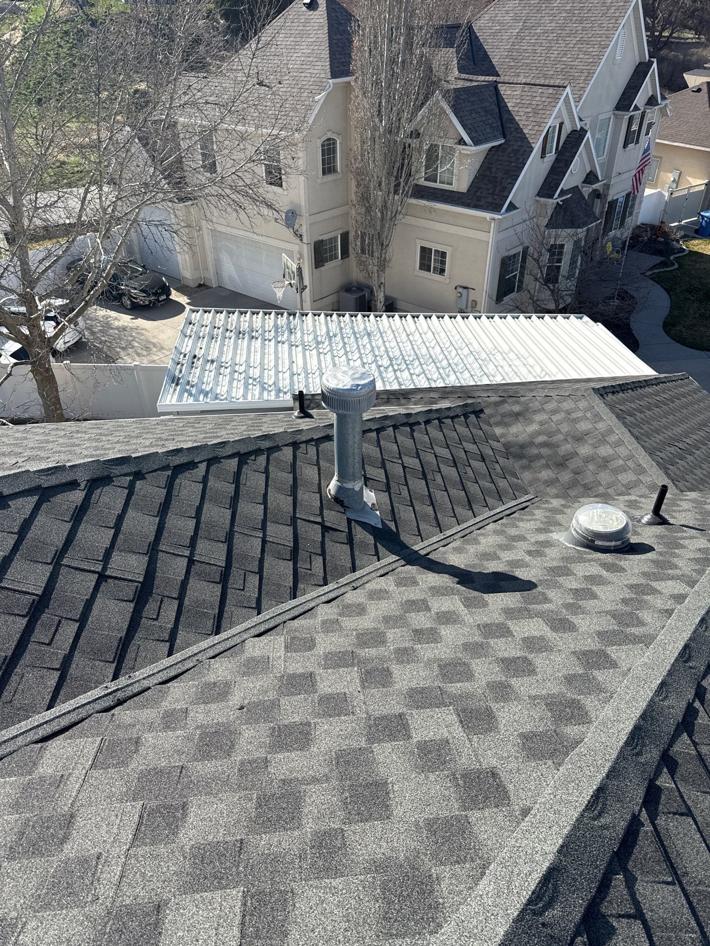 Granite Gray Shingles by Reimagine Roofing