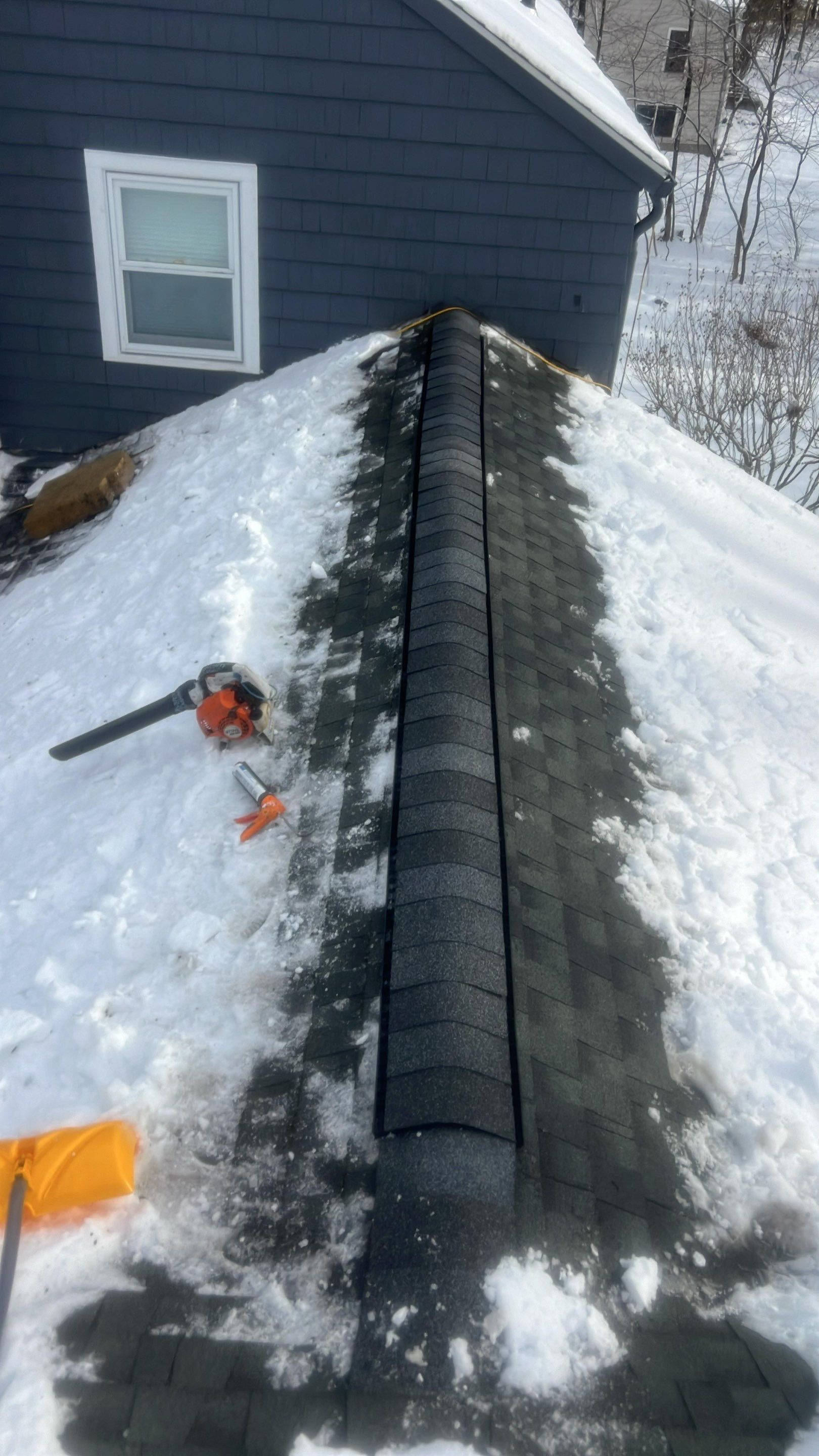 Ridge Vent Replacement & Chimney Re-flashing by Mighty Dog Roofing of Greater Middlesex County