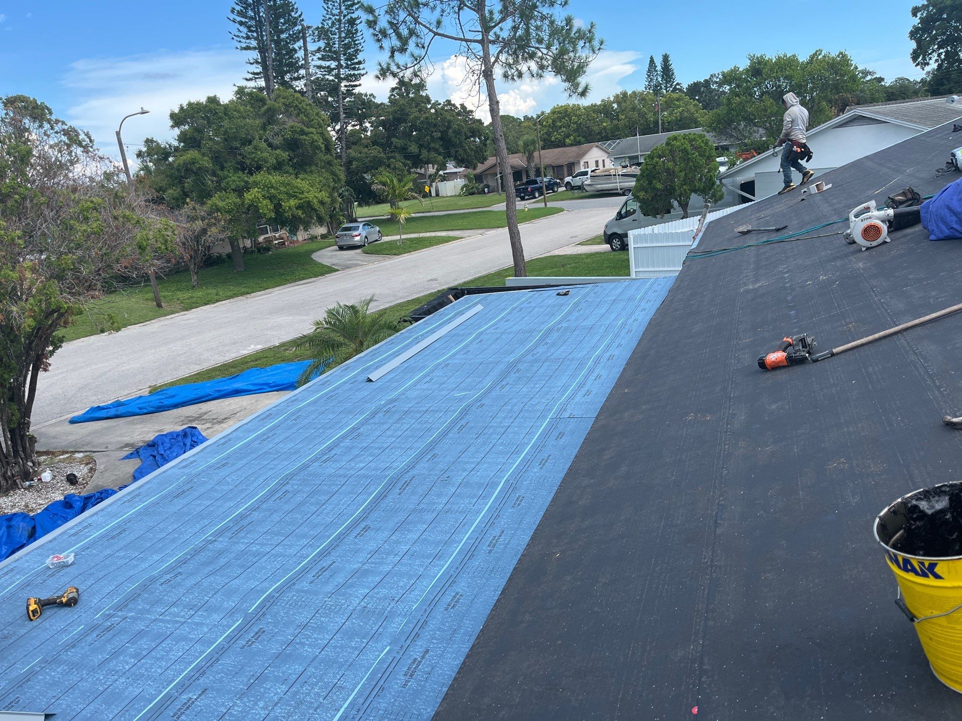 Project in St. Petersburg 33710 by Mitchell Roofing Company LLC 