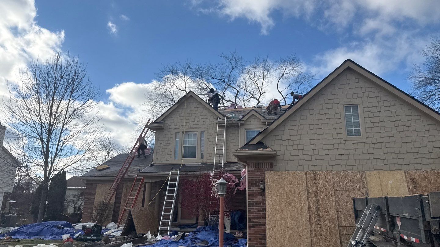 Roof Replacement using Owens Corning Duration Flex by 180 Contractors