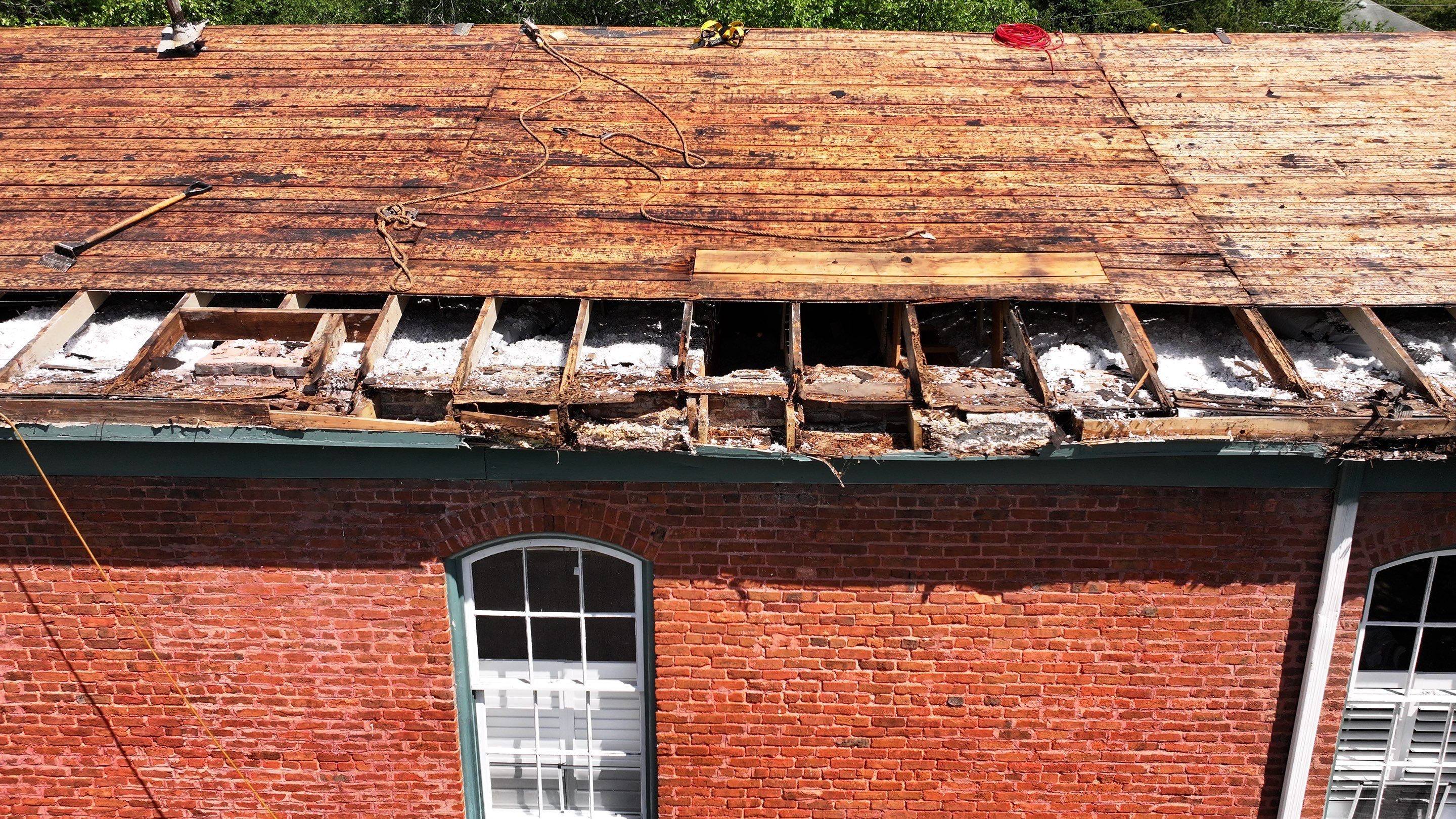 Roof Replacement - 24 Gauge Galvalume - Historic Building  by Pro Performance Roofing