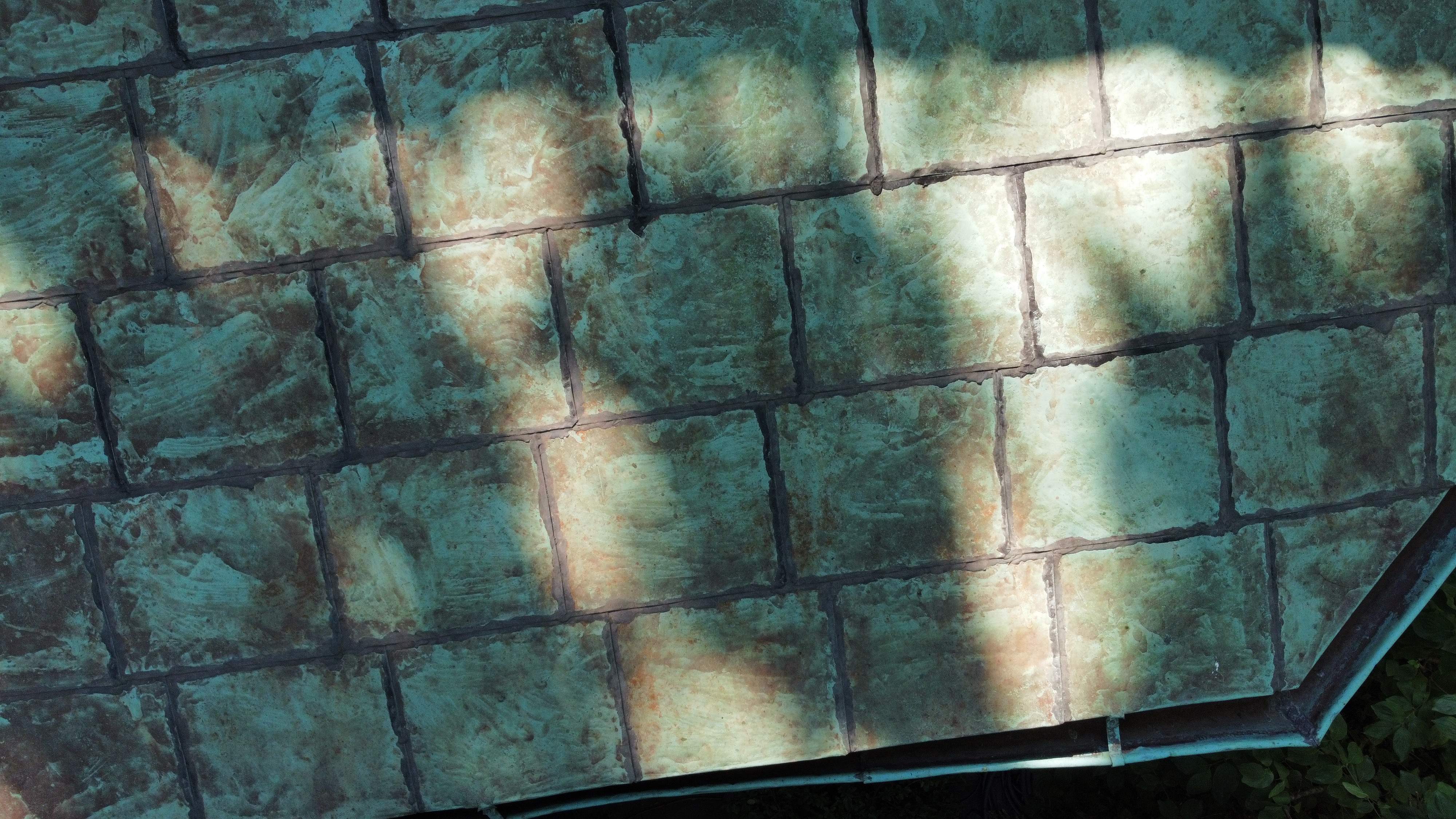 Ludowici Roof Installment and Half Round Copper Gutter Replacement  by Custom Installations