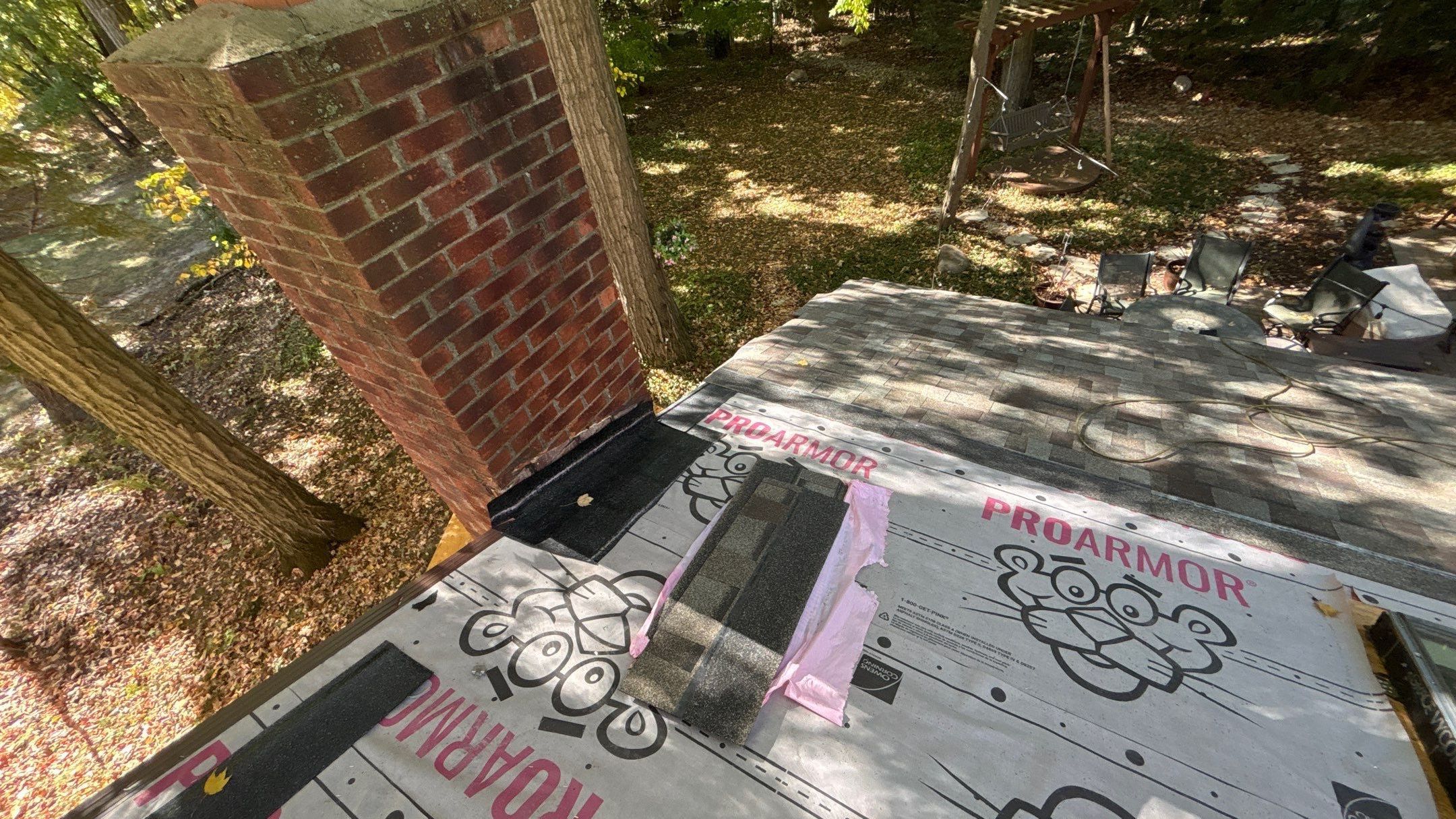 Roof Replacement using Owens Corning Driftwood by 180 Contractors