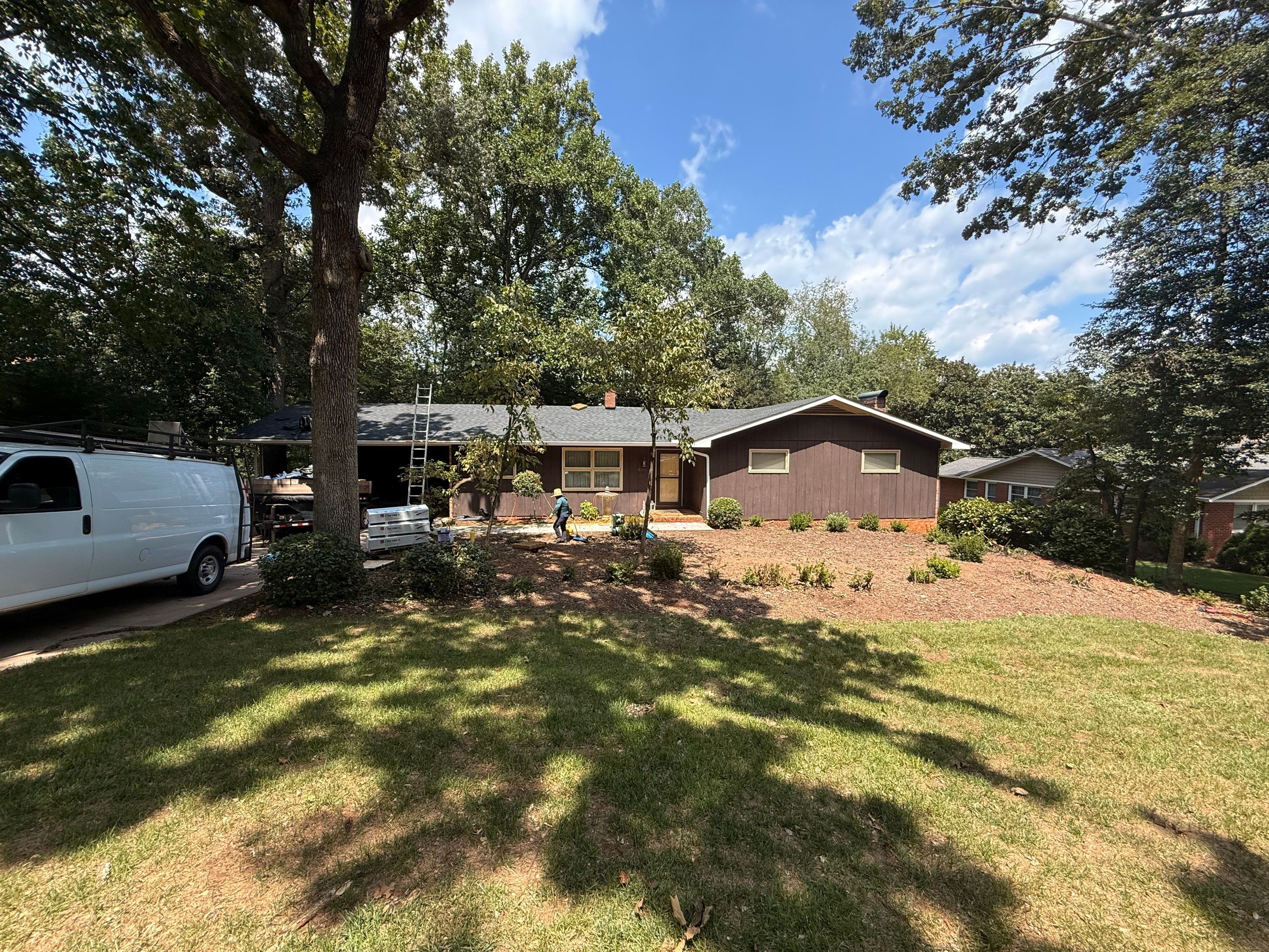 Residential Roof Replacement using TAMKO Titan XT Rustic Black by RISE Roofing & Restoration, LLC