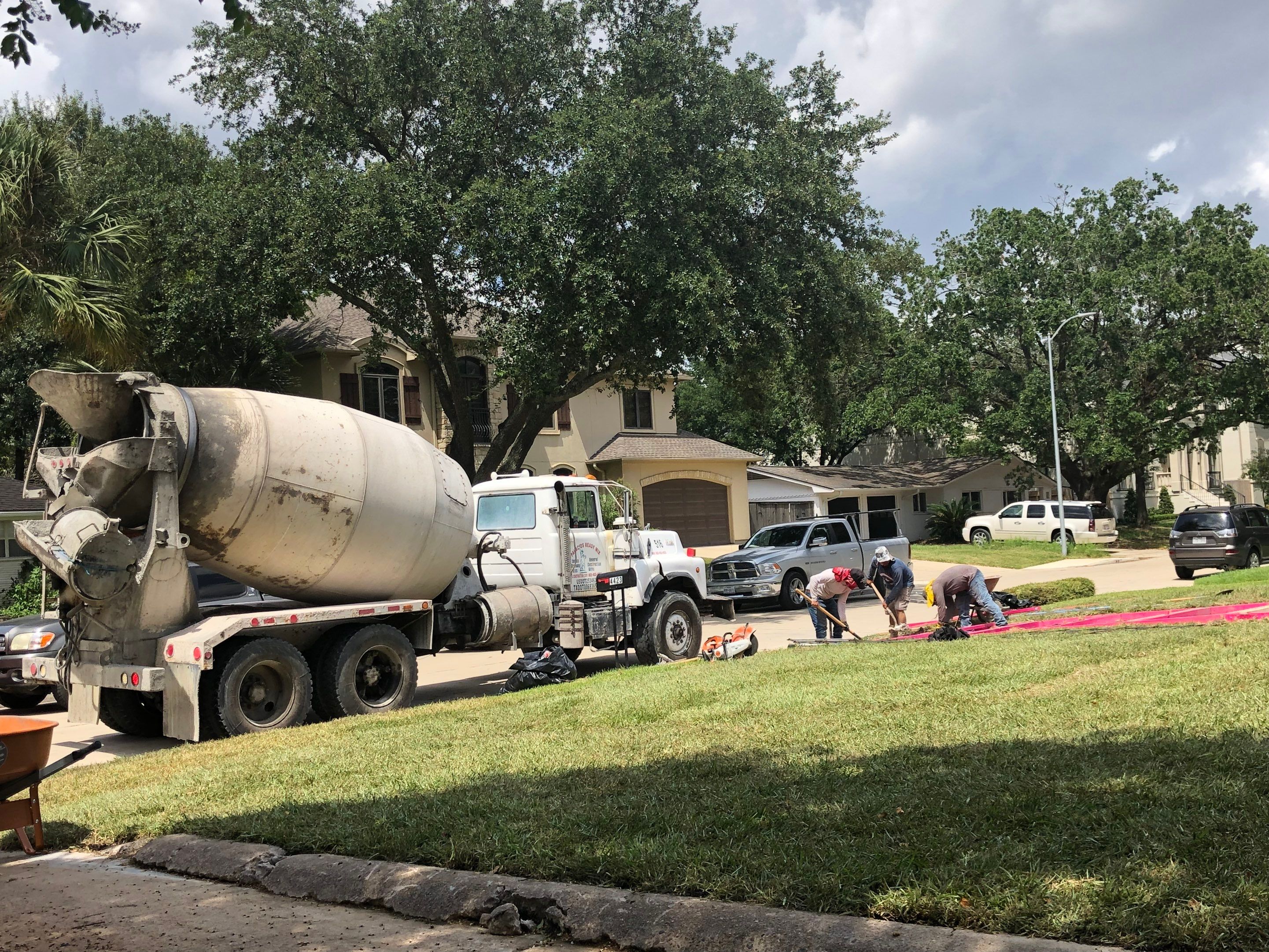 Driveway Installation by V General Contractors 