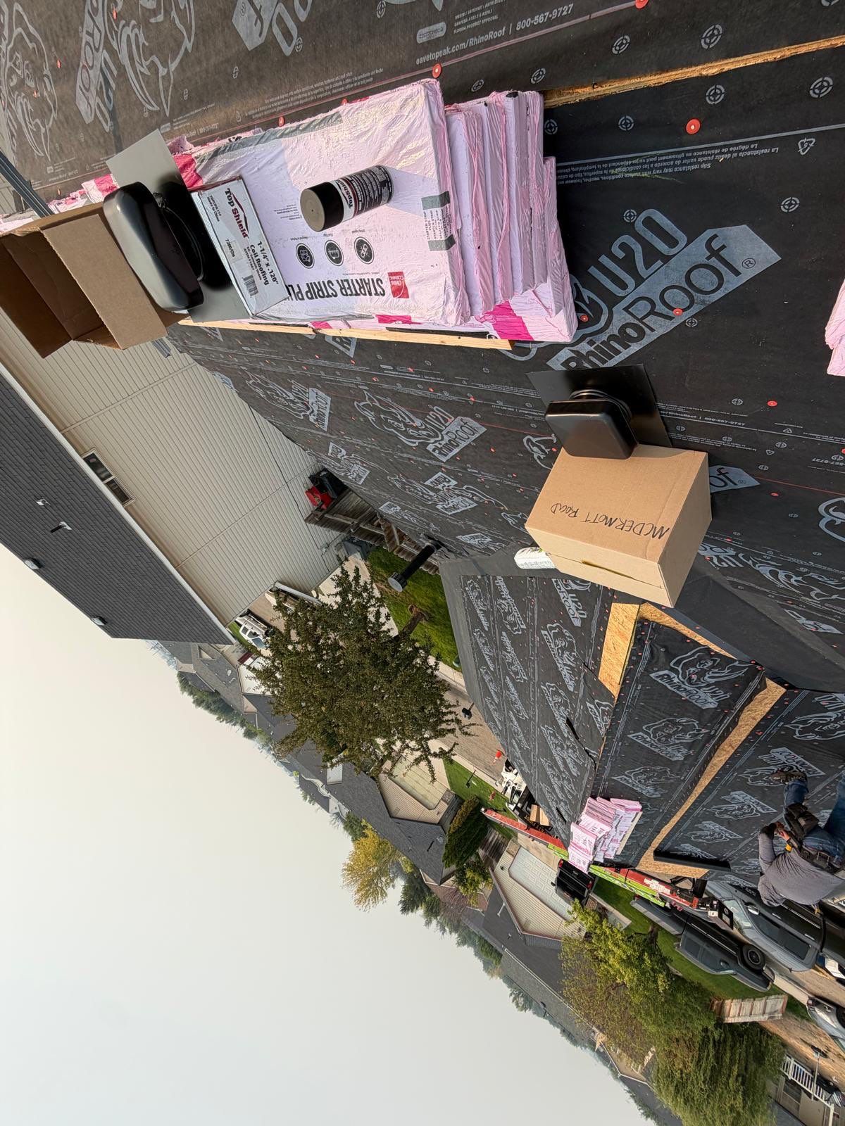 Residential Roof Replacement with Architectural Shingles in Caldwell by Olive Roofing