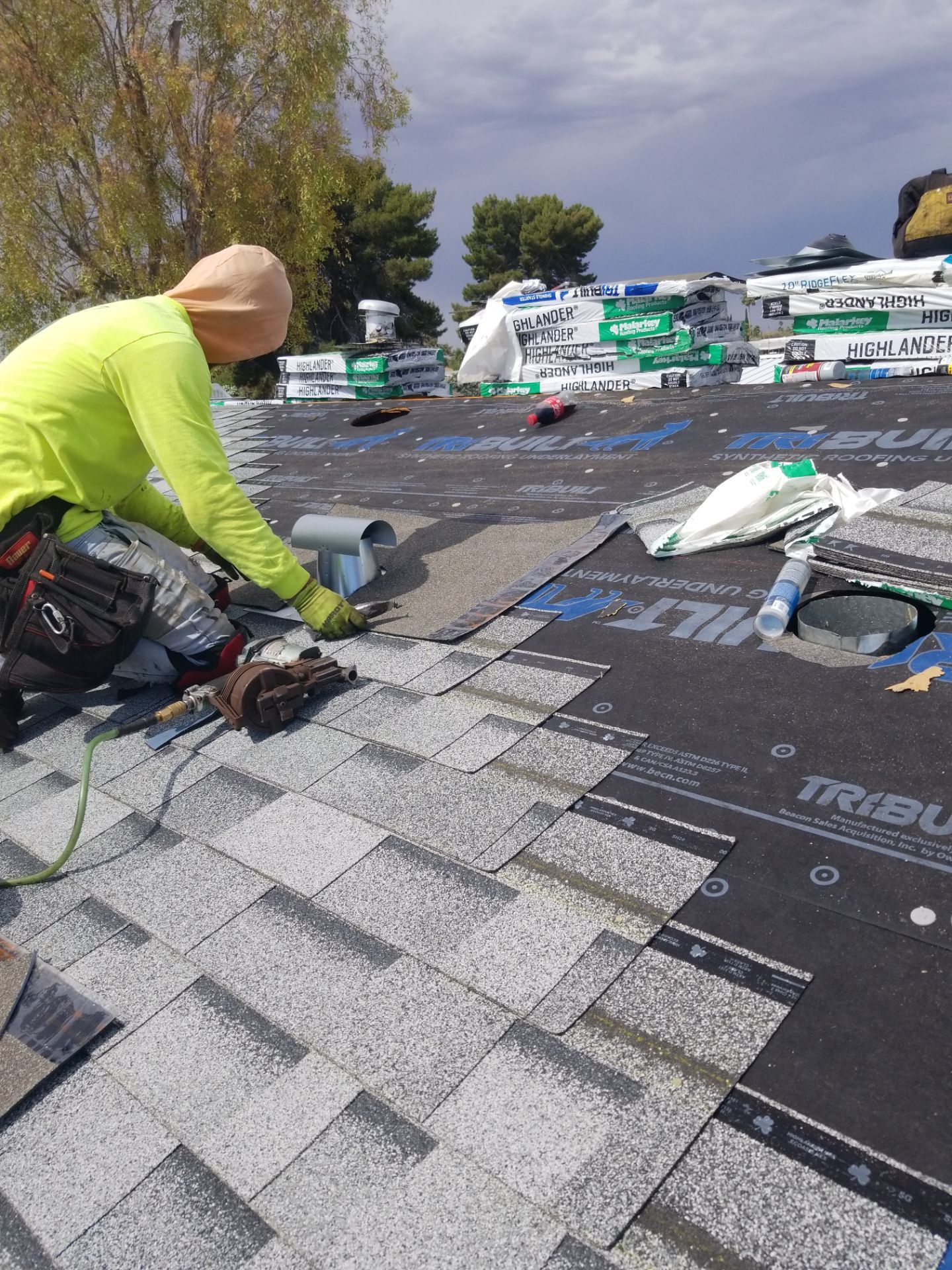 Residential Roofing Installation using Malarkey Shingles by Weather-Tite Exteriors LLC