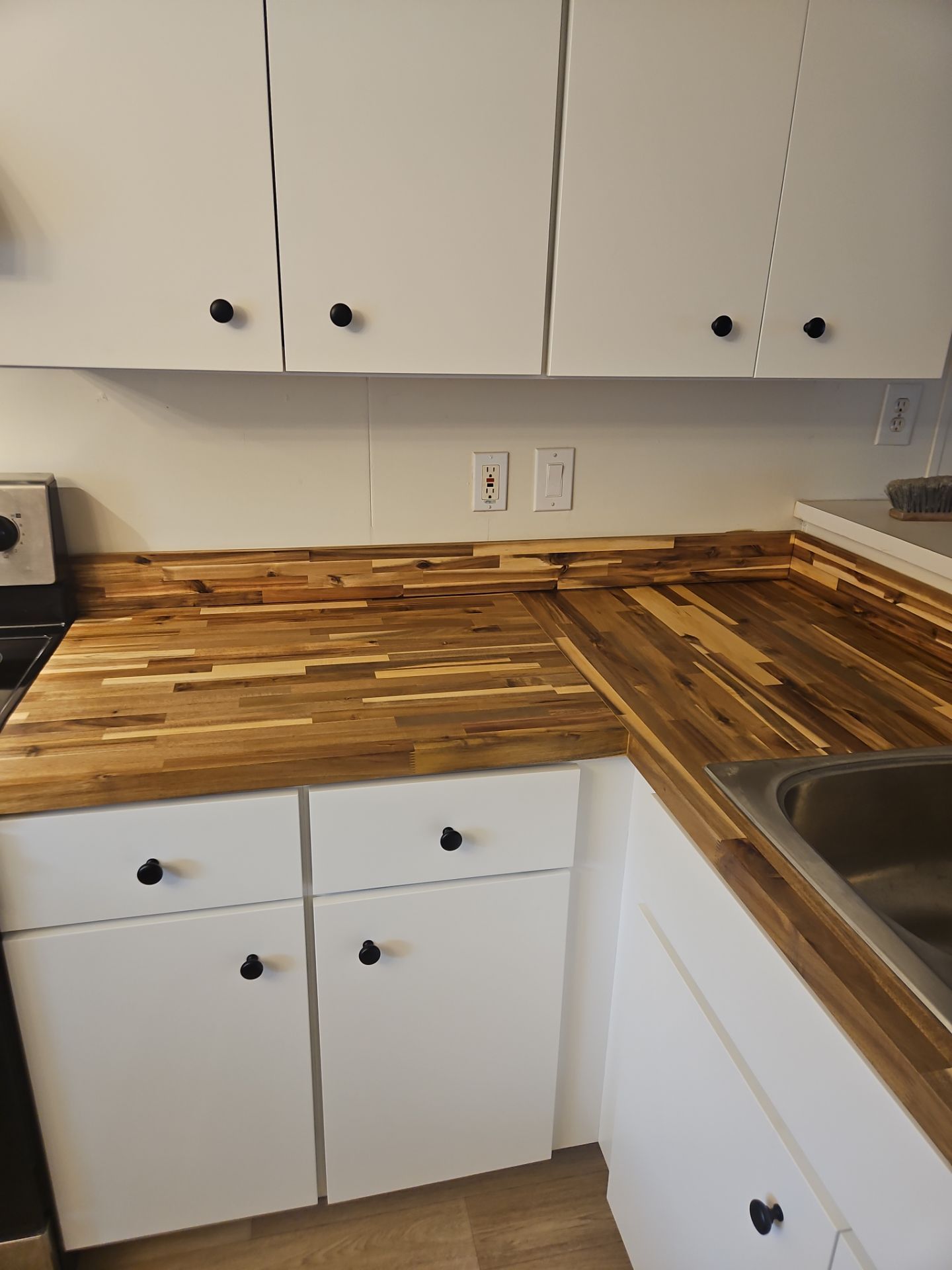 Complete kitchen remodel, Cabinets, New sink, New Flooring, Paint by Painter1 Inland Northwest