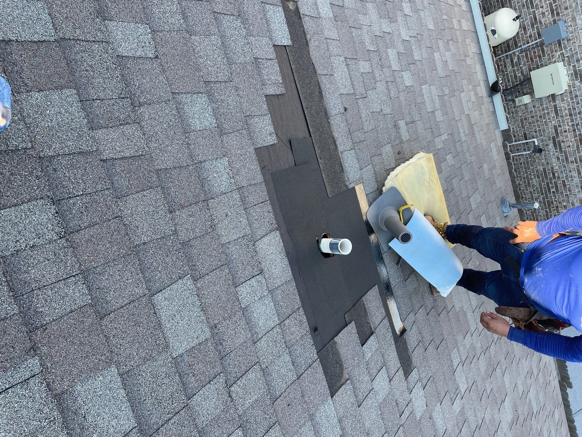 Residential Roofing Repair using Owen's Corning Duration (Lifetime) Shingles by Roof Repair Company