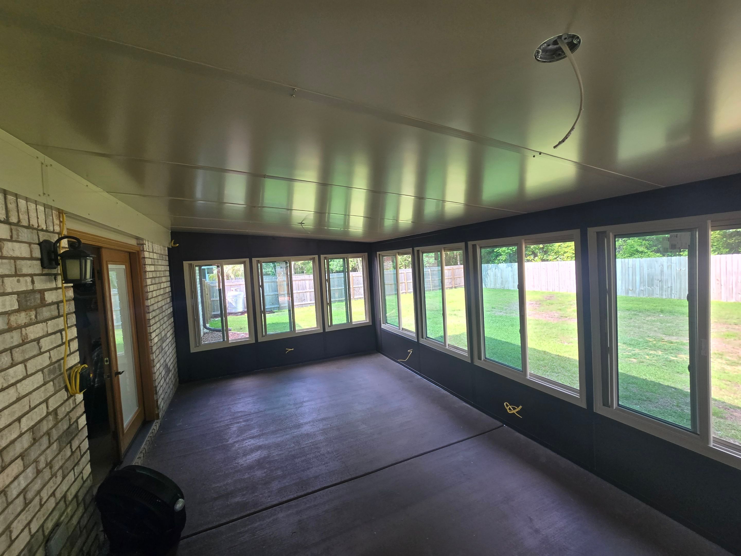Glass Room & Patio Cover using Colorbeam by Titan Sunrooms
