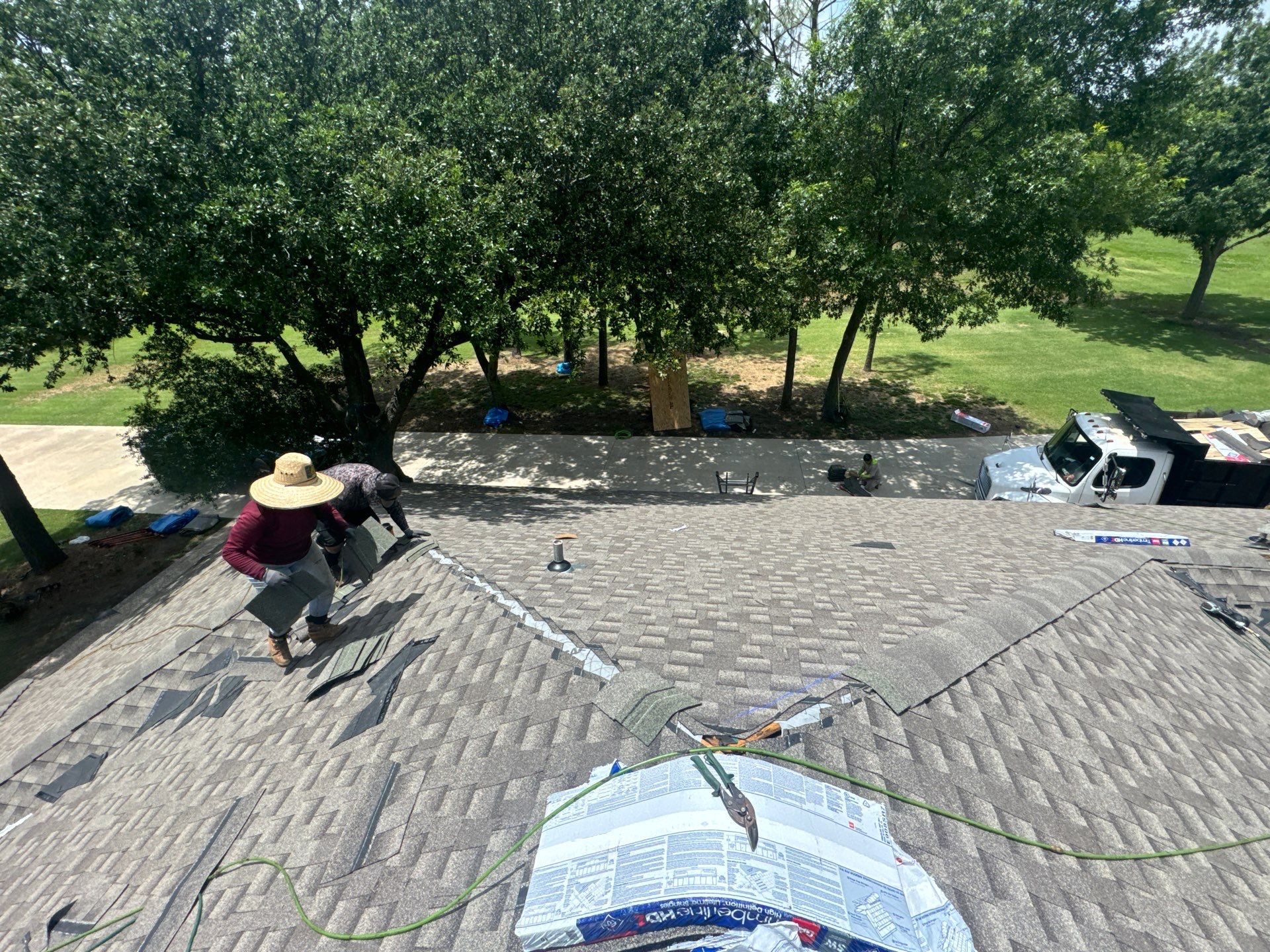 Project in Allen by Zeus Exteriors