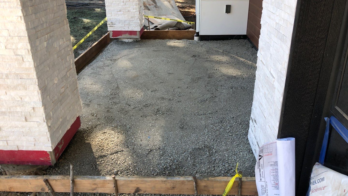 Ken | Driveway & Walkway Pour, Concrete Project by Jireh Asphalt & Concrete Inc 