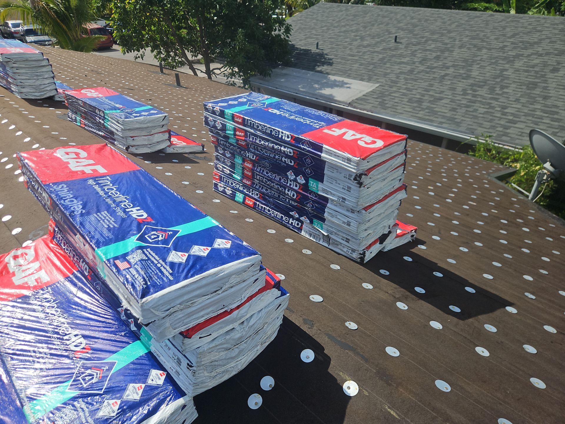 Residential Roofing Installation using GAF by BLUES BROTHERS ROOFING