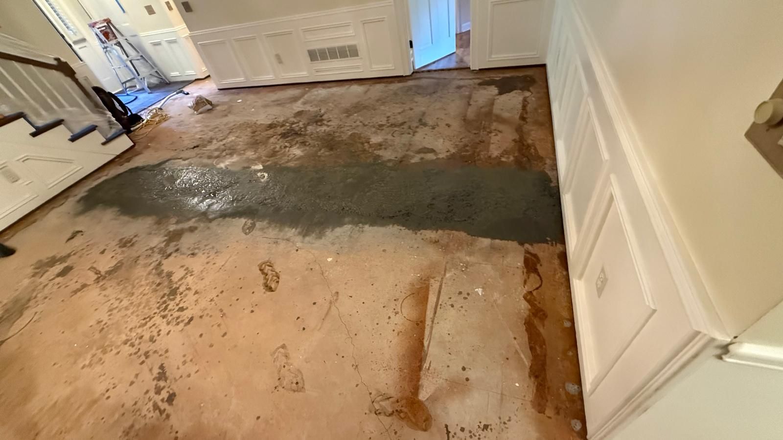 Natural Oak Hardwood Flooring Installation and site on finish Throughout Roswell Home by Flooring Xpress CO 