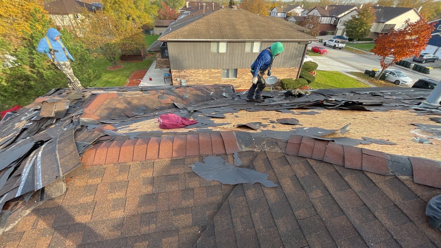Multi-family unit roof replacement by Pro Home Services Inc