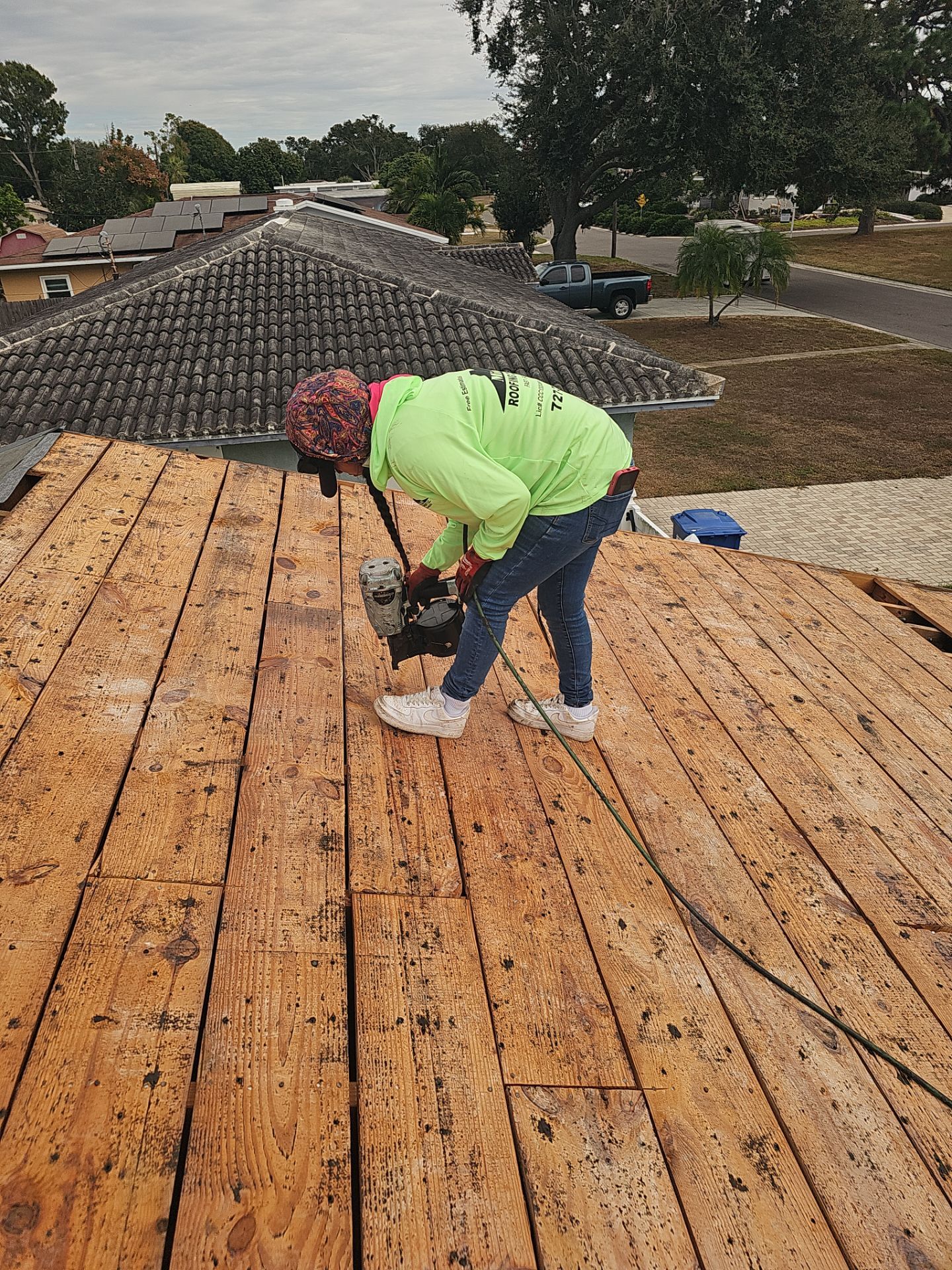 Project in St. Petersburg 33713 by Mitchell Roofing Company LLC 