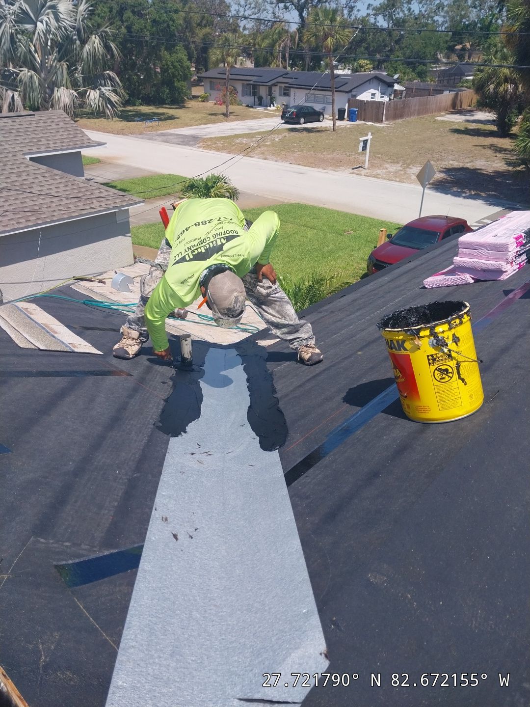 Project in St. Petersburg 33712 by Mitchell Roofing Company LLC 