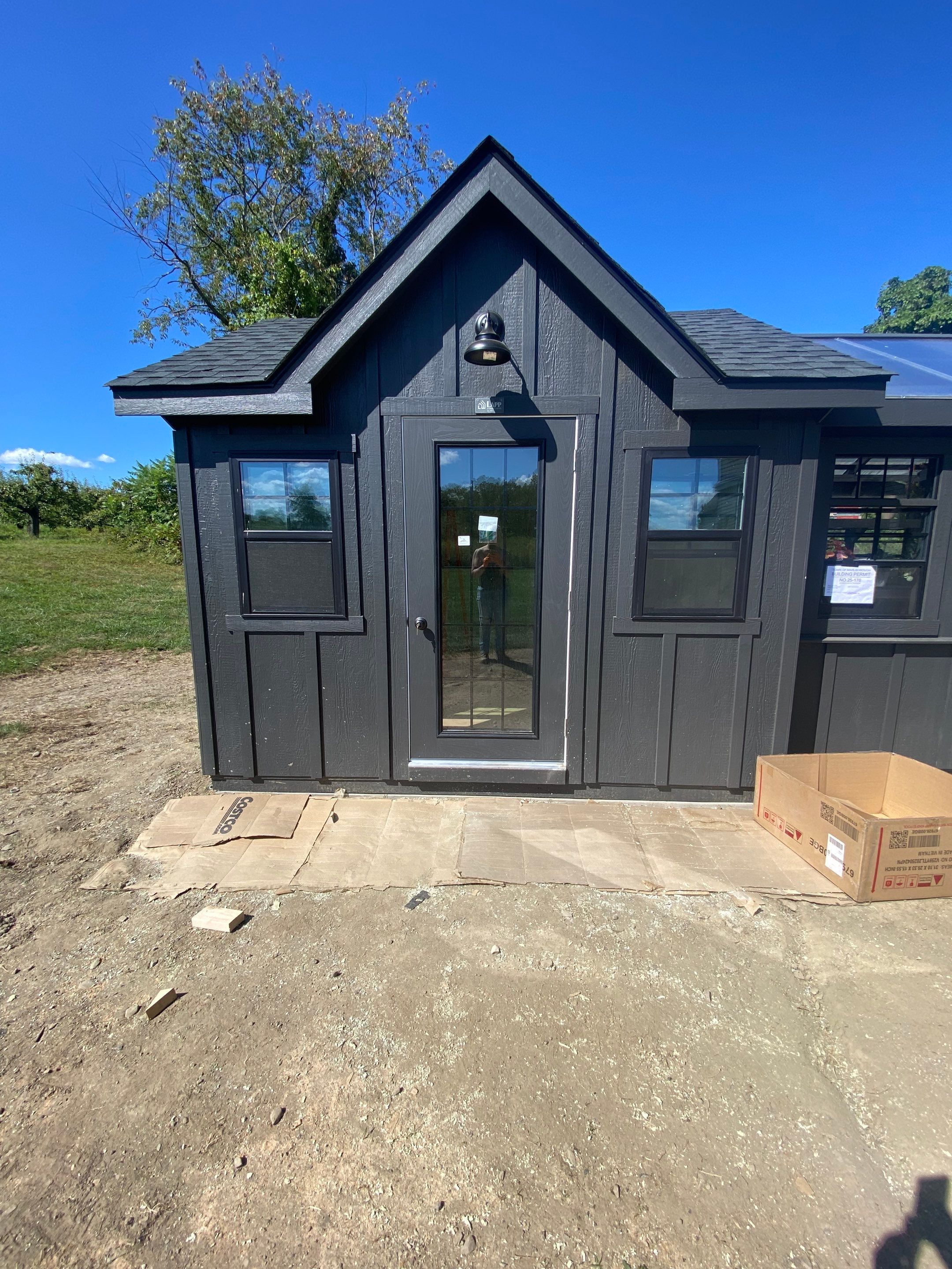 Exterior Walls using Closed Cell Spray Foam by NYS Foam & Energy