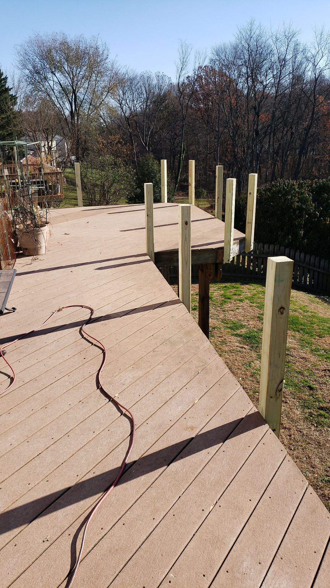 Deck Rail Repair by Roof Right Inc