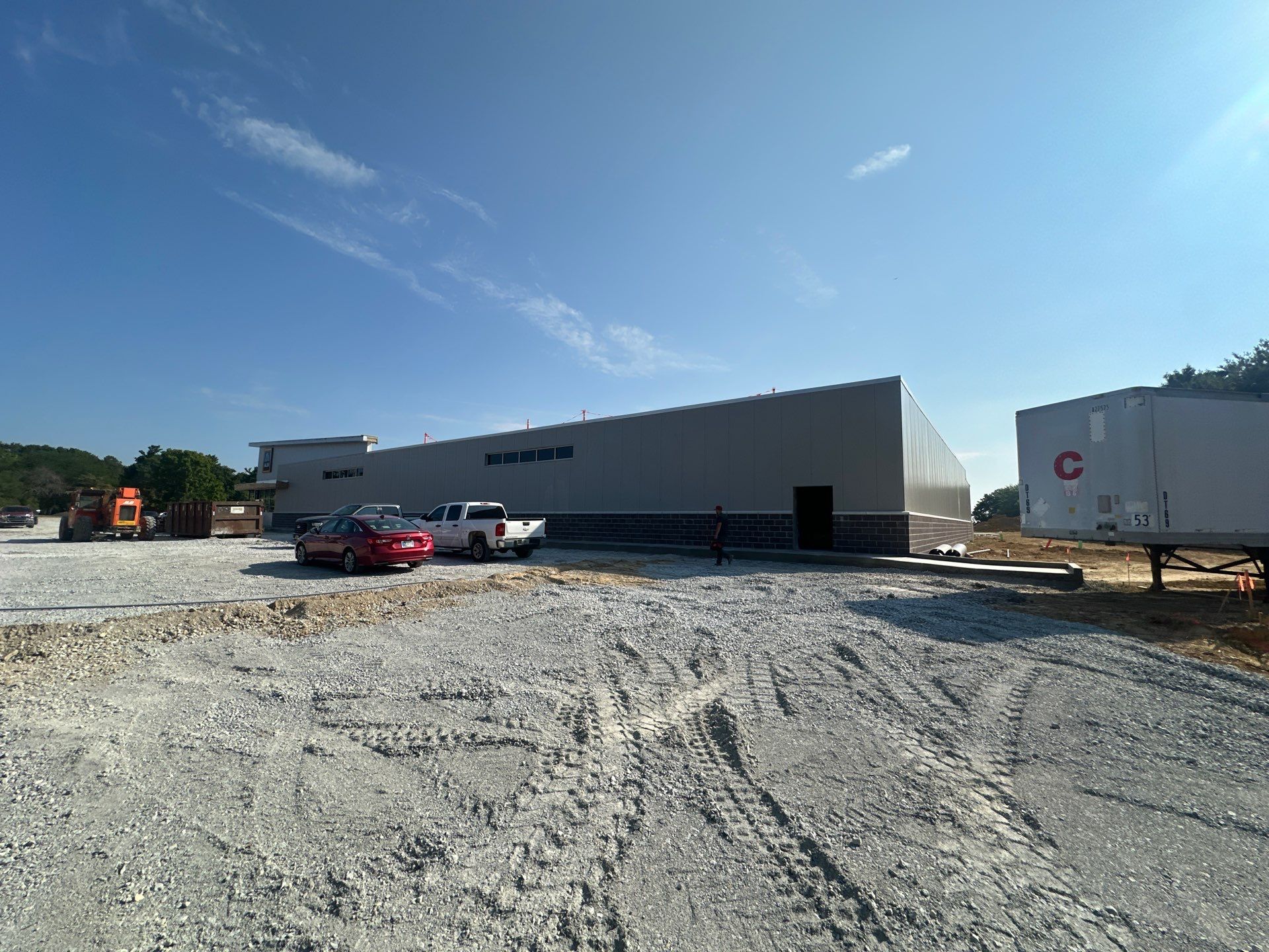 Commercial Siding  using Insulated roof and wall panels by Nitro Roofing and Construction