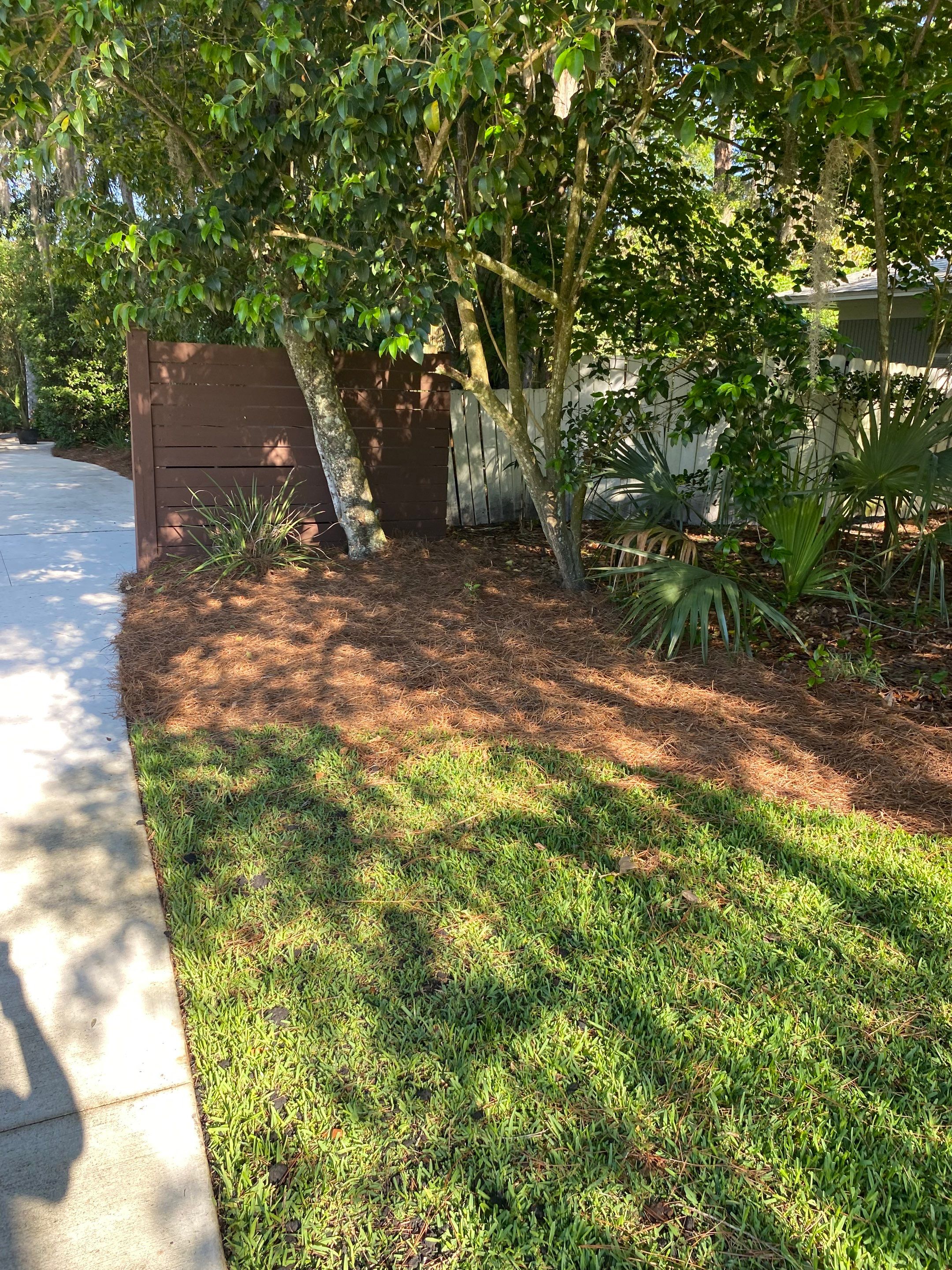 Deerwood Resident | Pine Straw & Topsoil Install by ProGreen Services