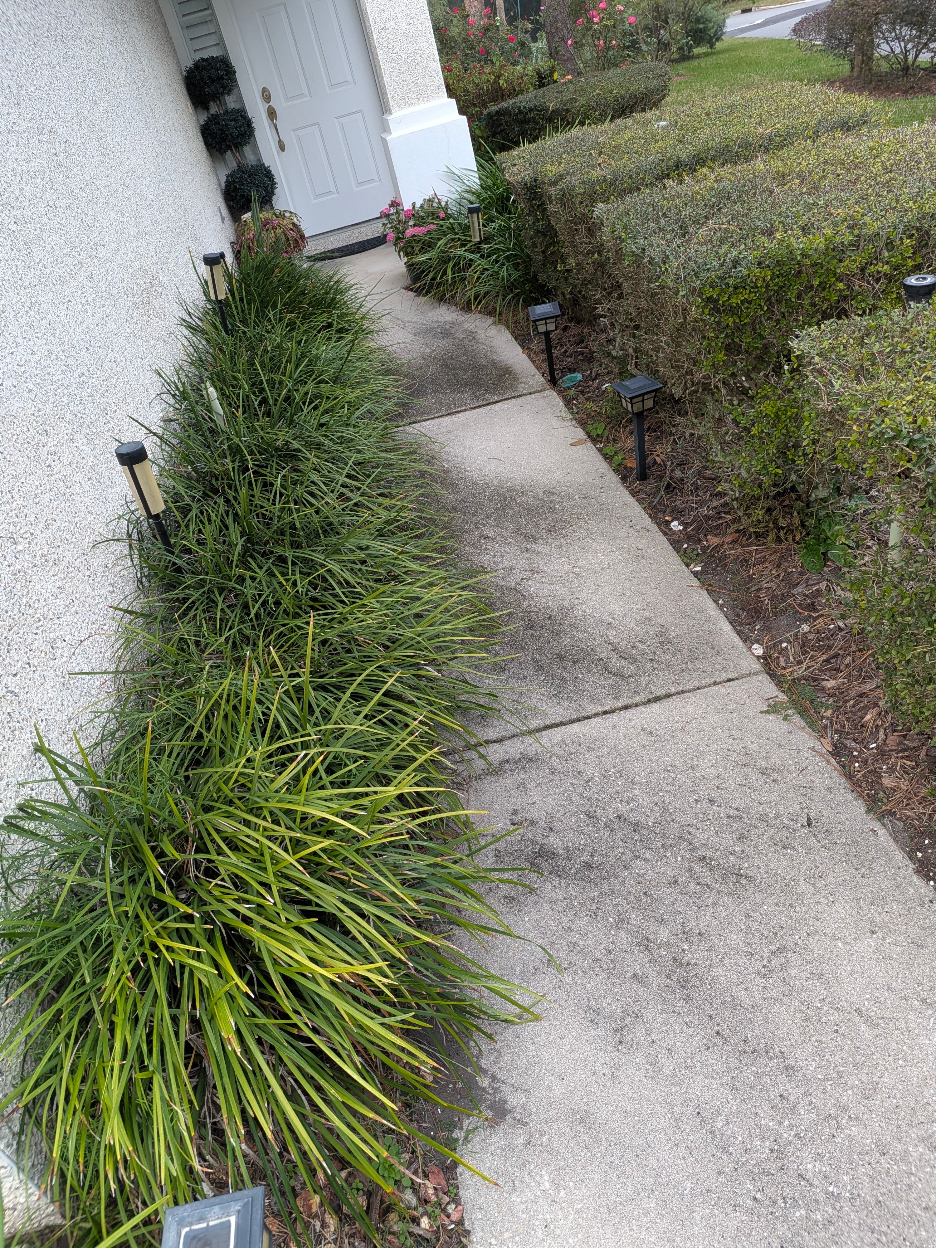 Flower Bed Cleanup & Mulch Preparation — Jacksonville Beach by Harmoni Home Services