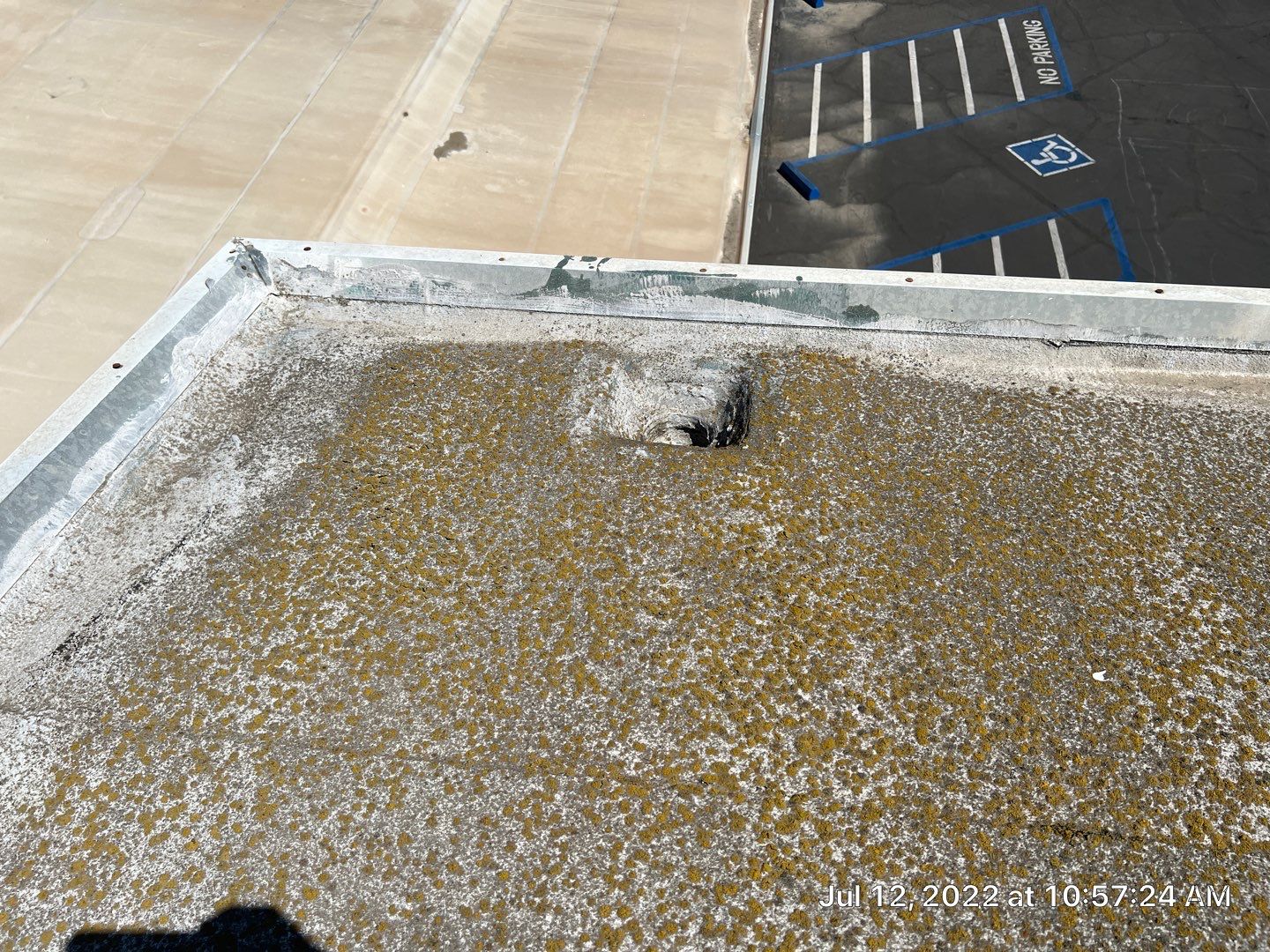 MR Roofing system using Benchmark/PUMA XL coatings over TPO single-ply roofing by Straight Edge Roofing Inc