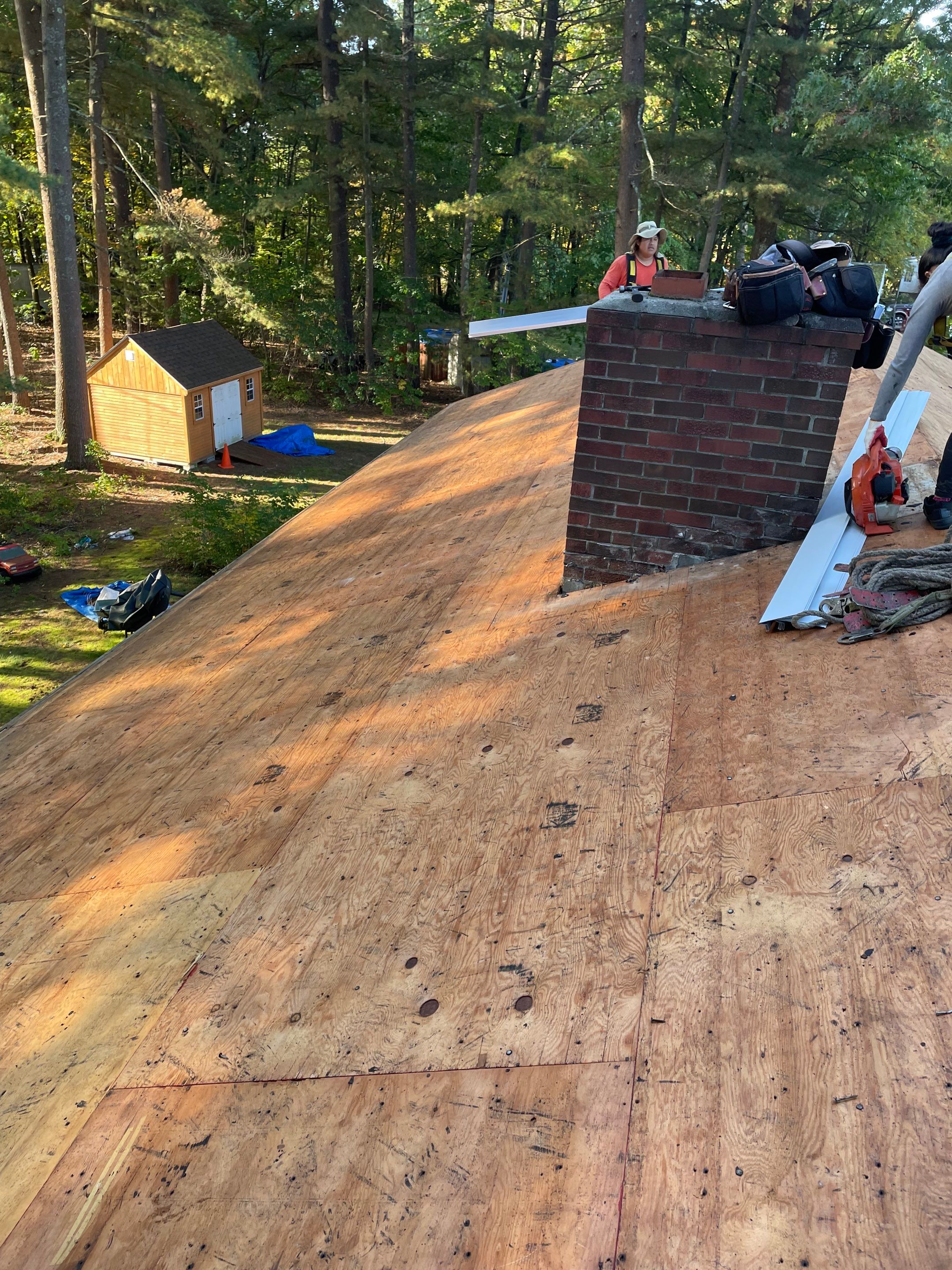 Residential Roofing Installation using GAF Timberline HDZ by Sensible Home Solutions