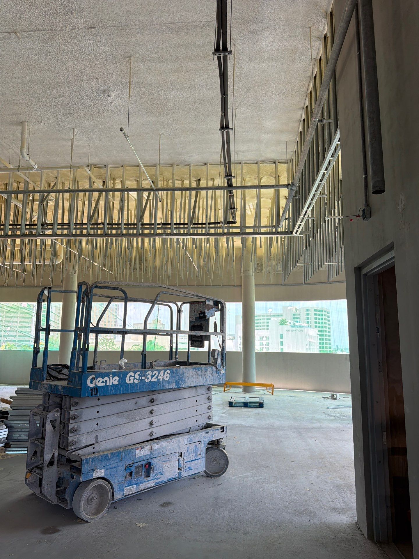 High-Rise Commercial Interior Build-Out at The Edge in Sarasota by GA Foam Solutions, Inc.
