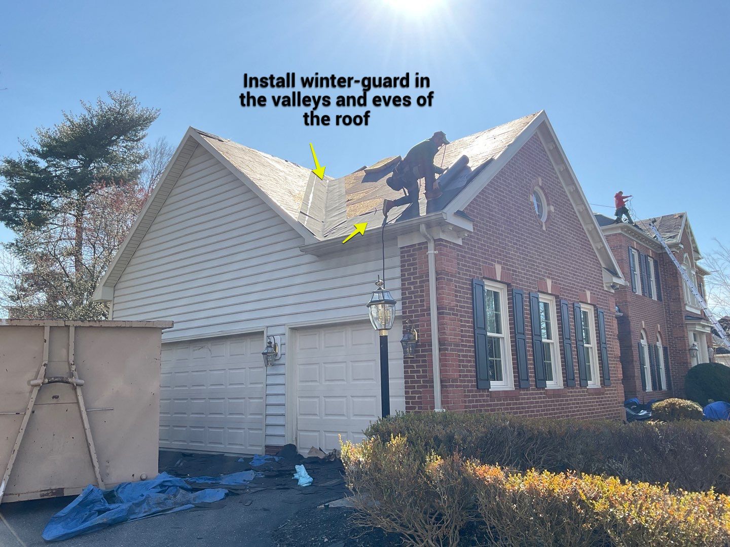 New Roof Installation & New Gutters and downspouts  by Alpha Design Services