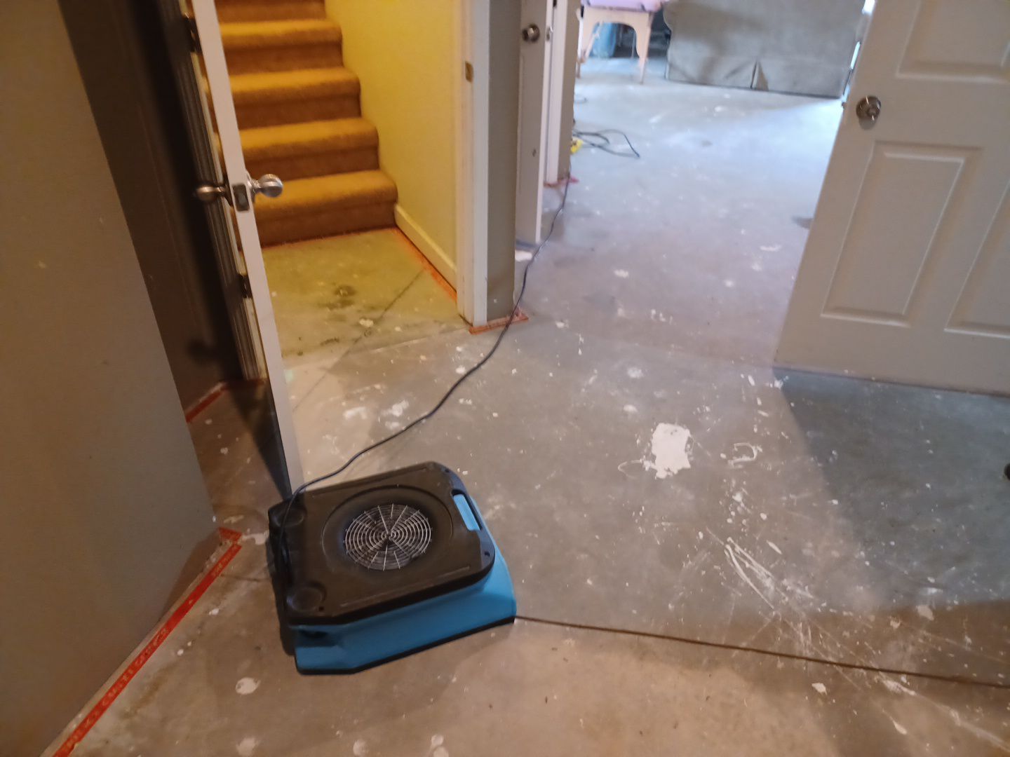 Project in White Lake by EzDry Water Mitigation & Property Restoration