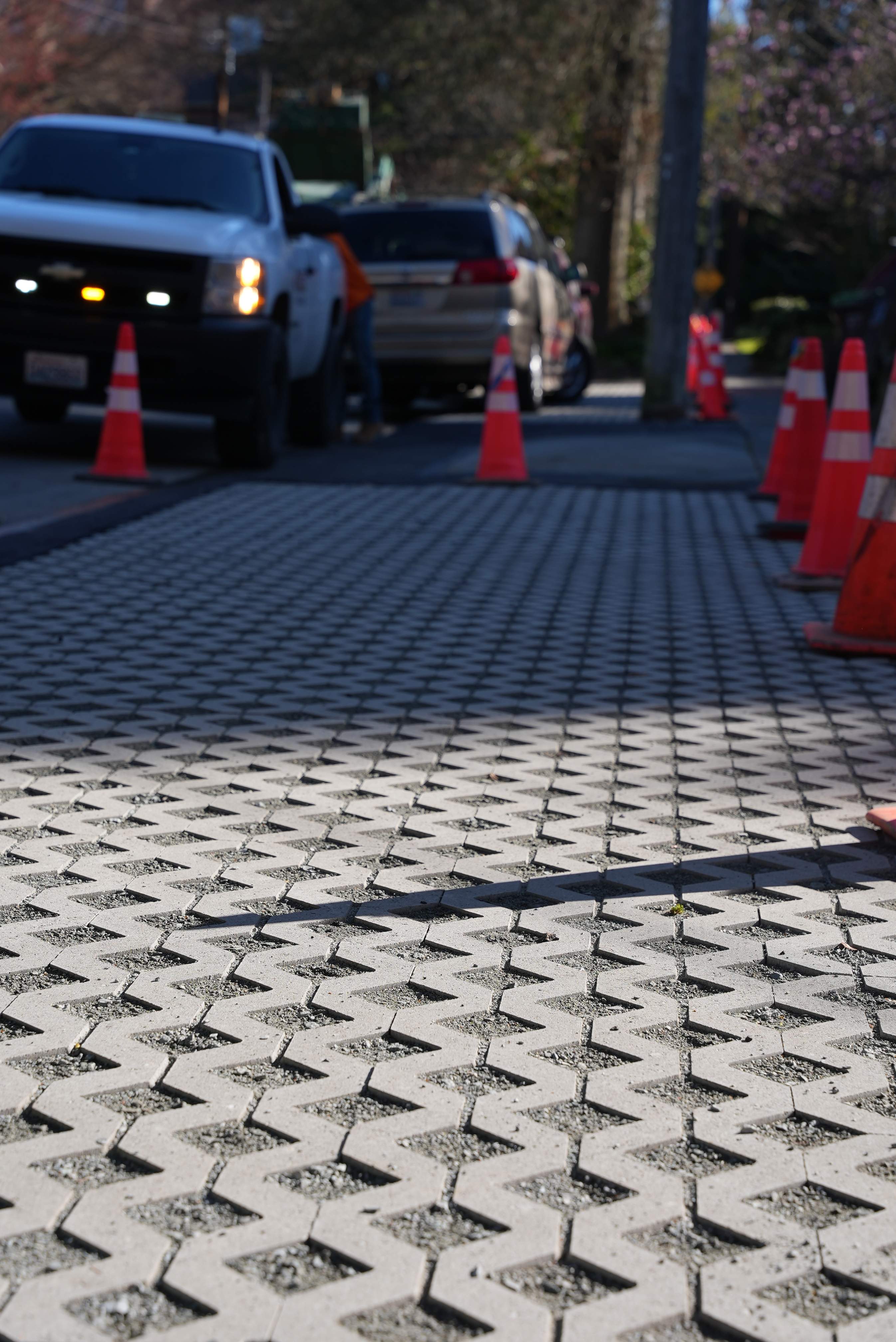 Russell | Turfstone Pavers Driveway  by Jireh Asphalt & Concrete Inc 