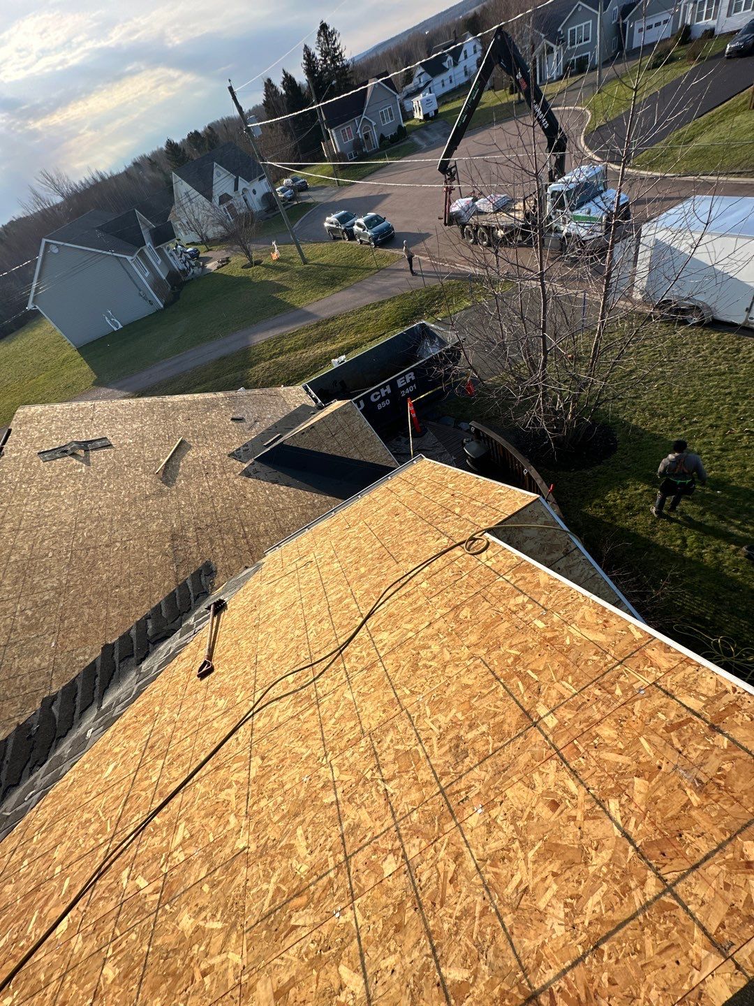Residential Roofing Installation using Asphalt GAF HDZ  by Artisan Roofing & Home Improvements Inc.