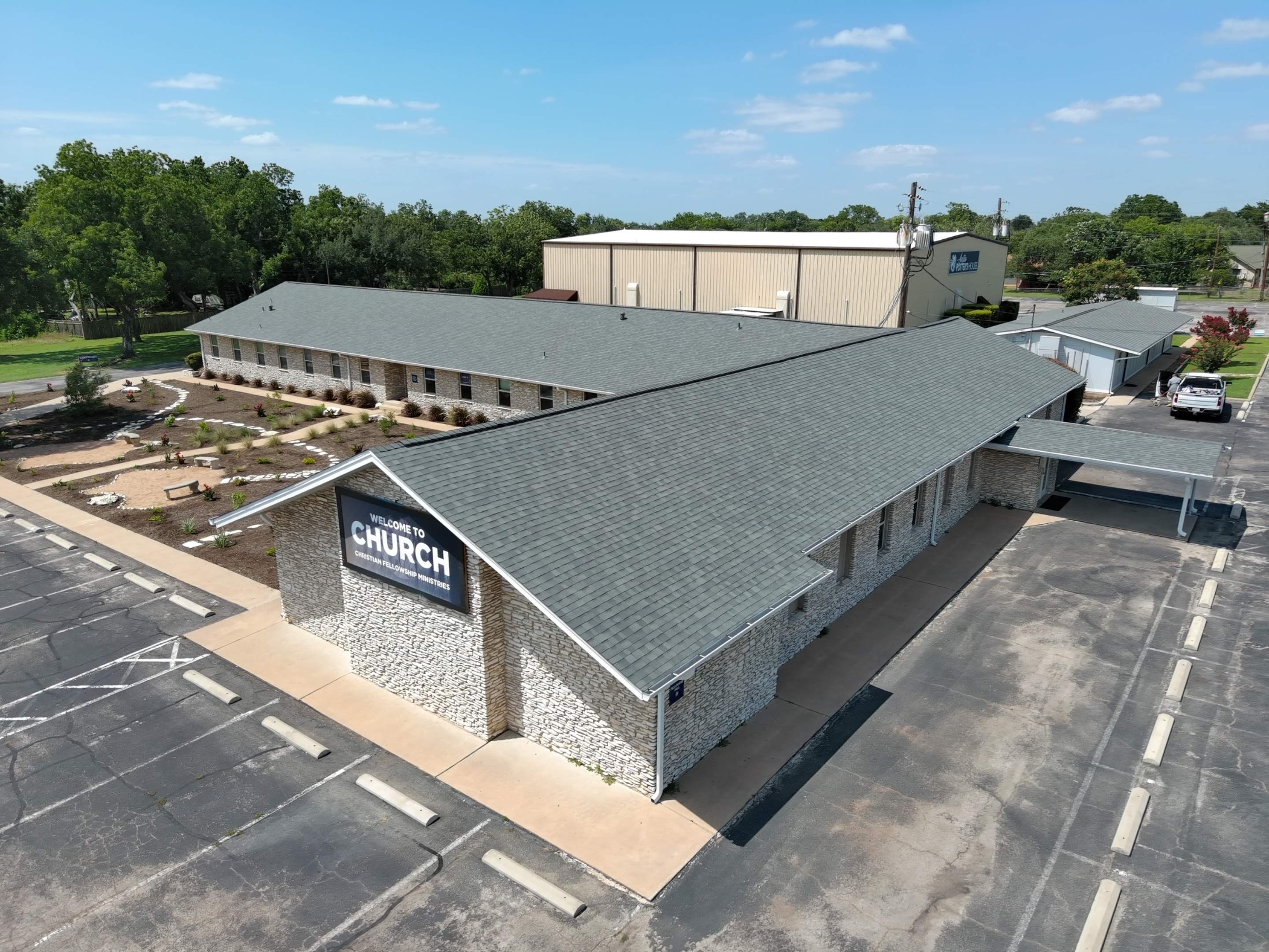 Commercial Roof Replacement — Church Campus in Northwest Austin by Skywall Construction LLC