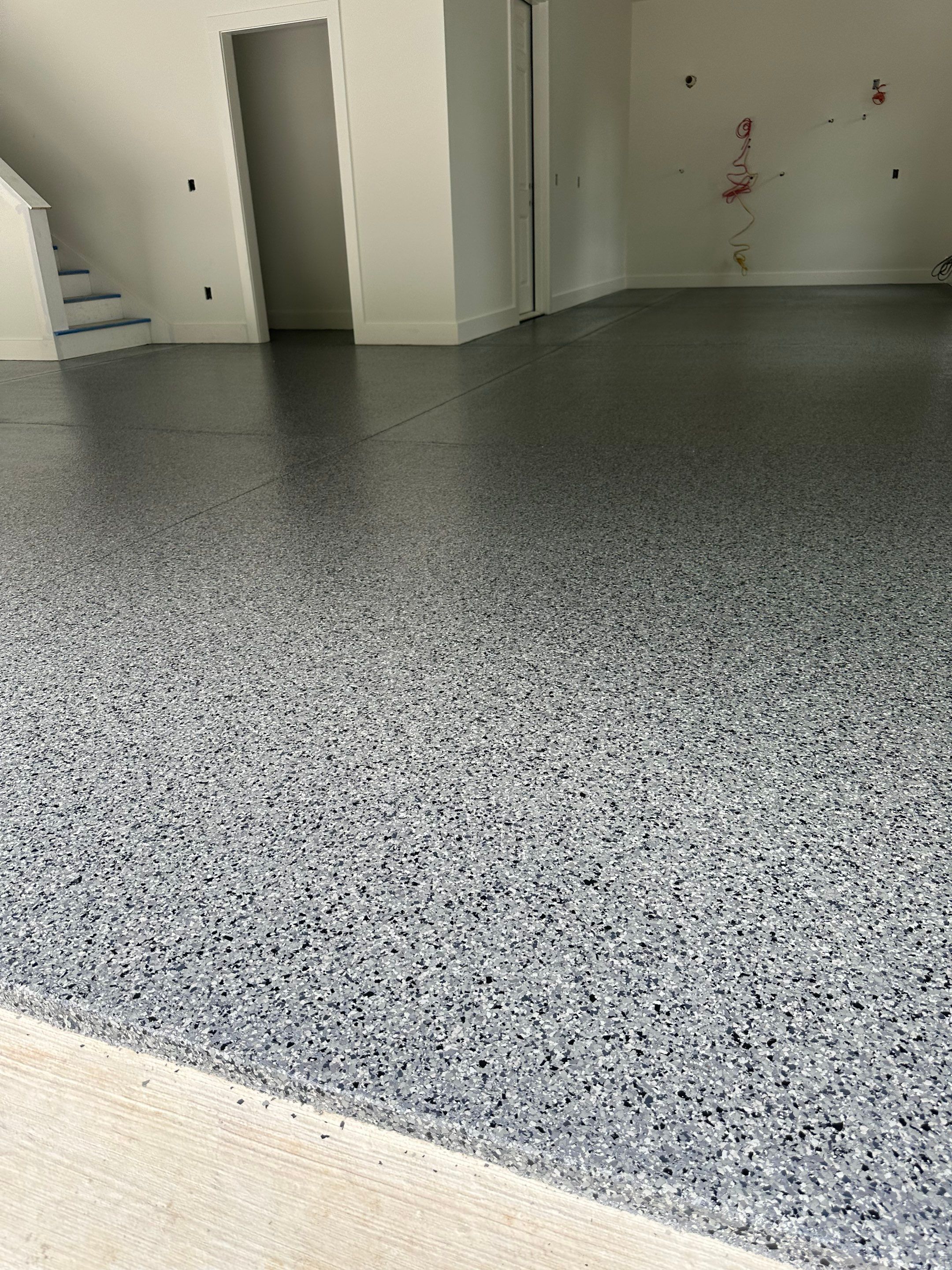 Garage Floor Coating using Nightfall by My Garage Floor Guys