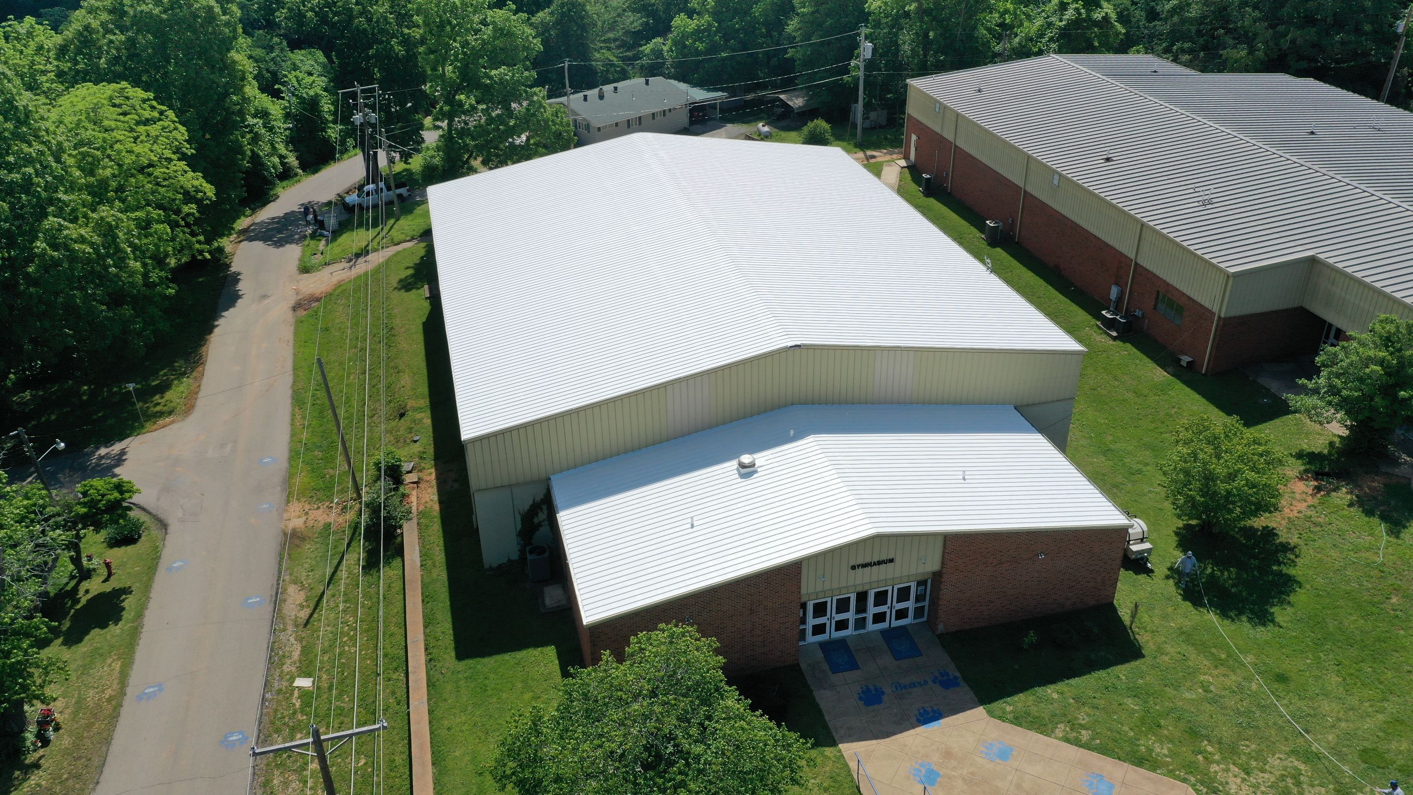 Mammoth Springs Gymnasium by Hostetler Roofing